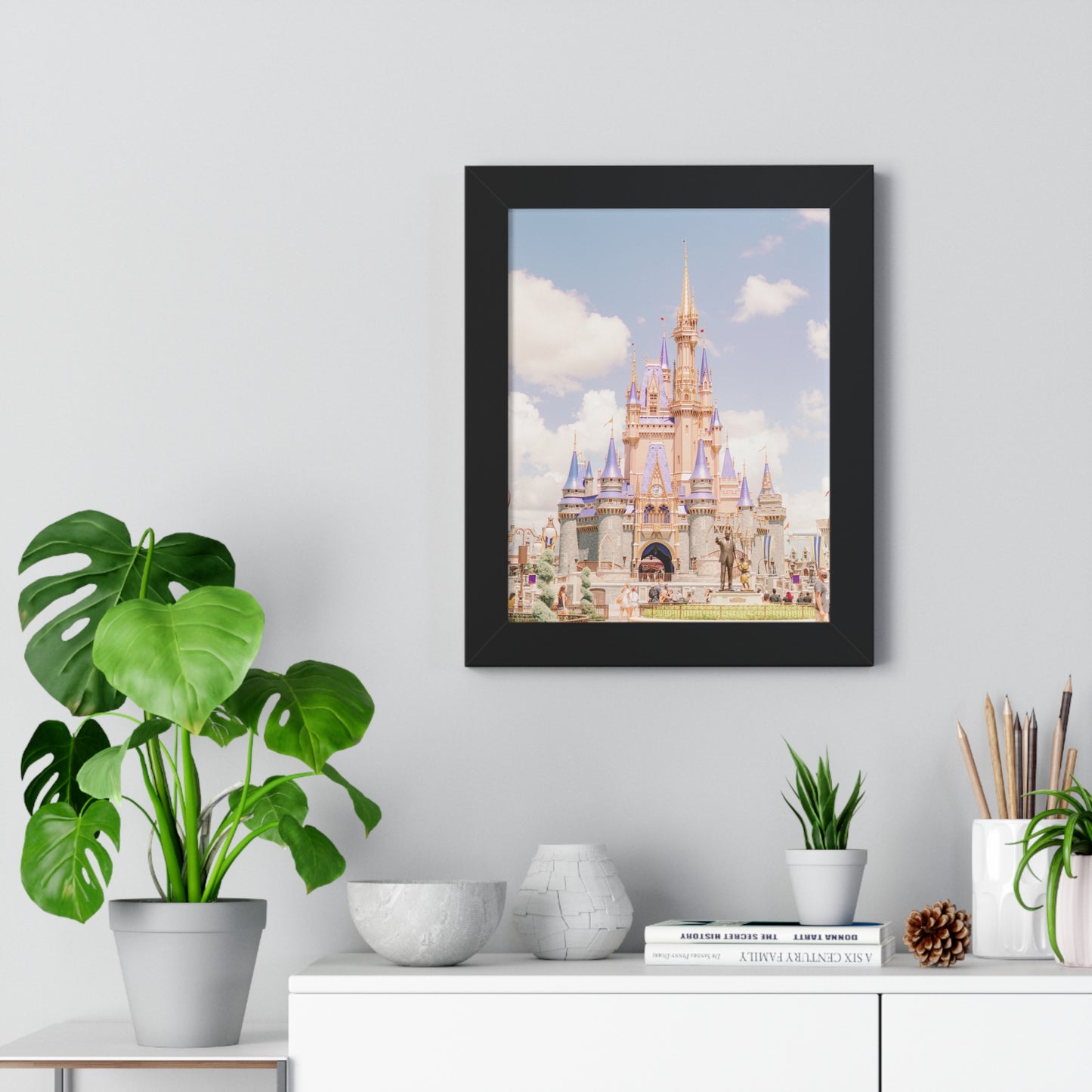 Dreamy Castle - Framed Print