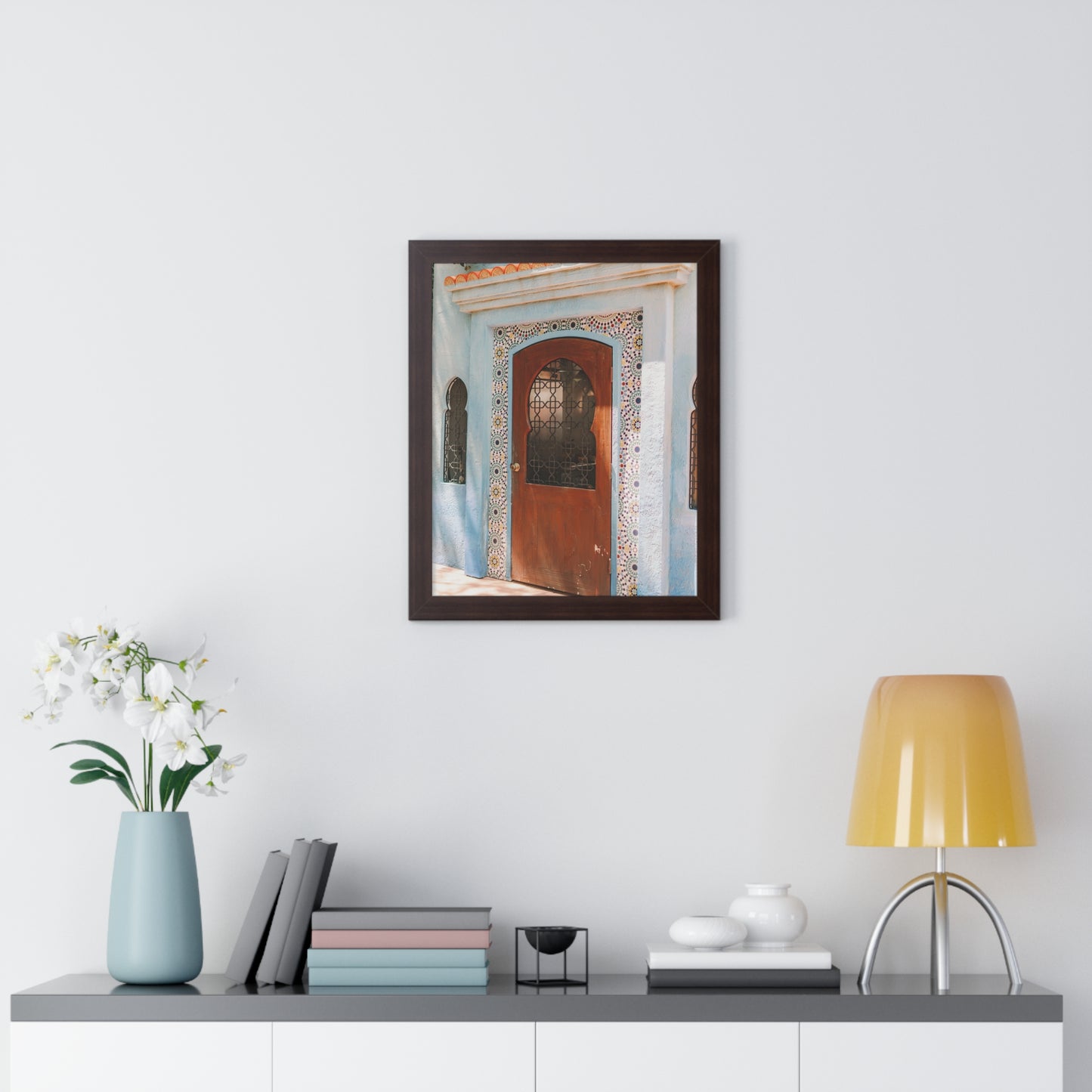 Door to A Magic Carpet Ride - Framed Print