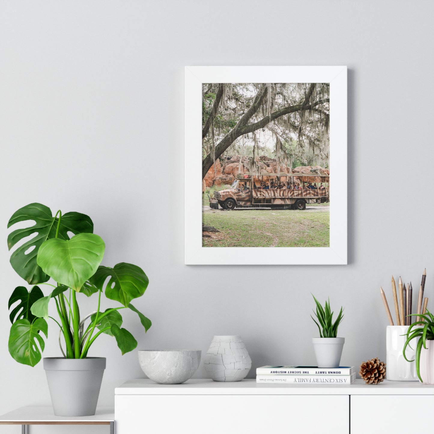 The Animal Realm Safari - Framed Print