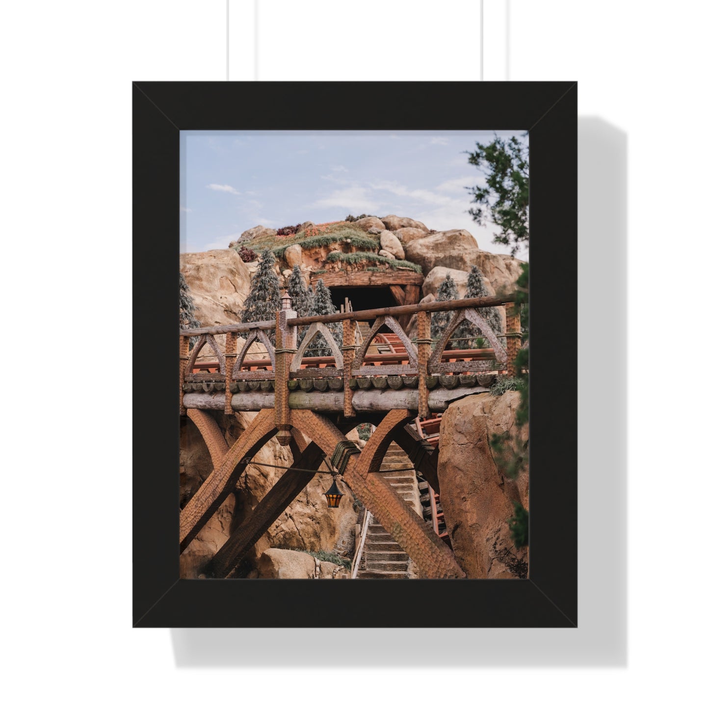 The Mine - Framed Print