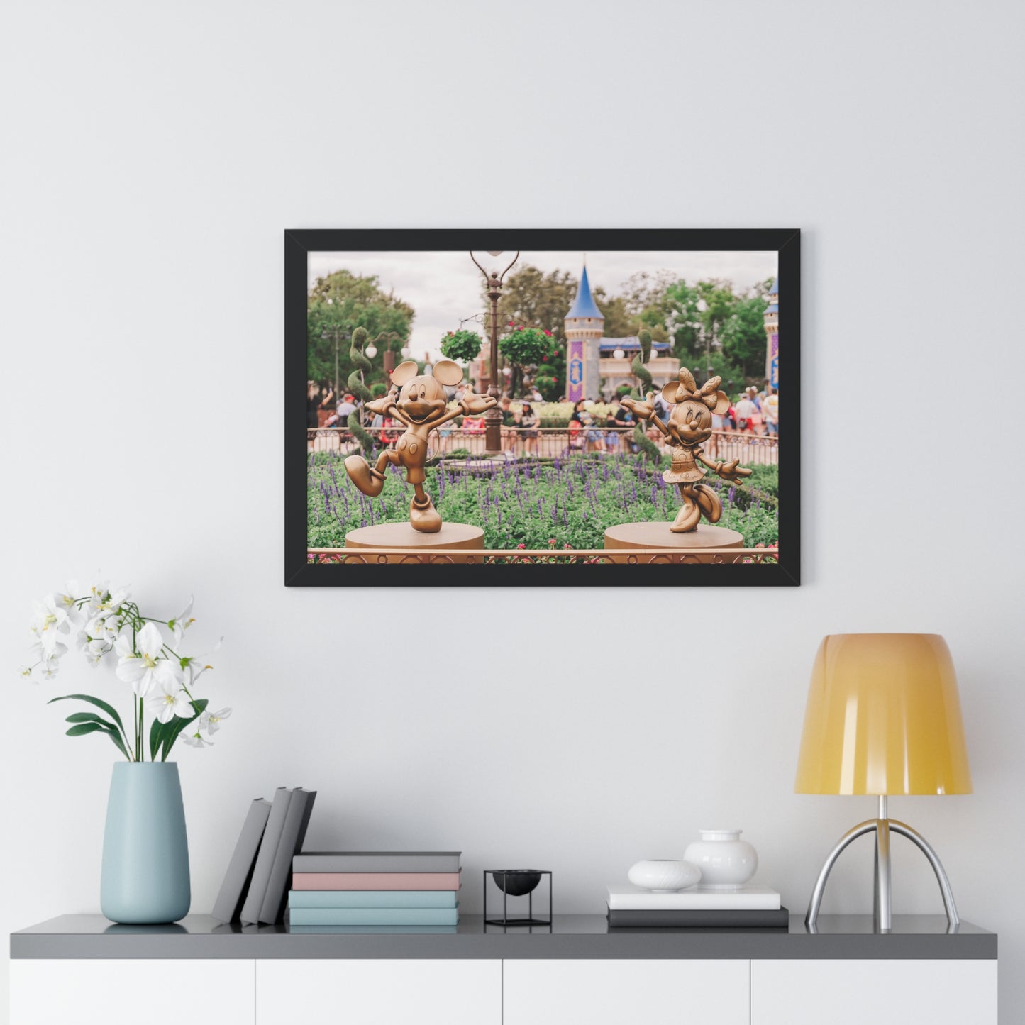 Golden Mice - Framed Print