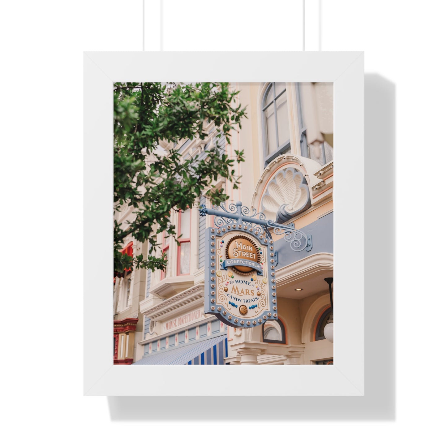 Main Street Sweets - Framed Print