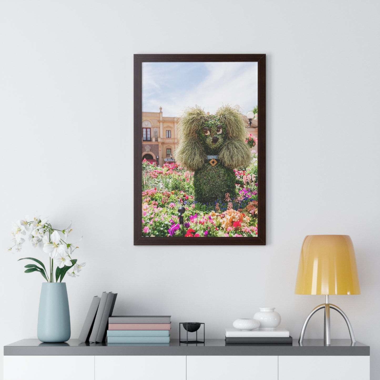 Flower Lady - Framed Print