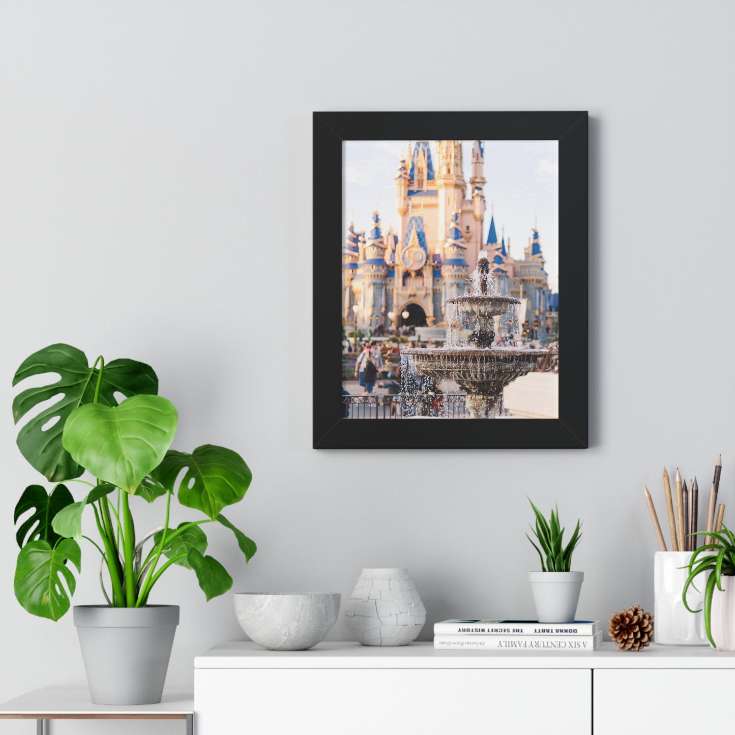 Magic Fountain - Framed Print