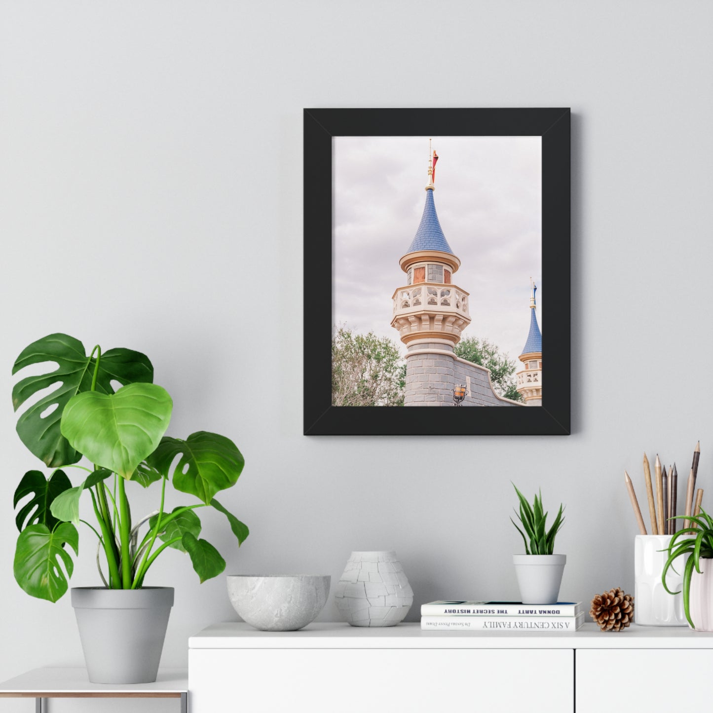 Magical Pillar - Framed Print