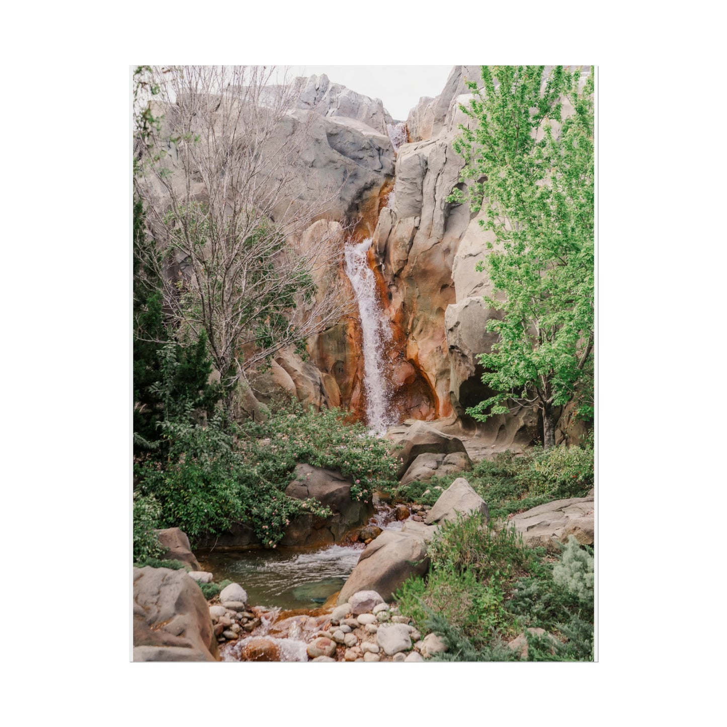 French Waterfall - Unframed Print