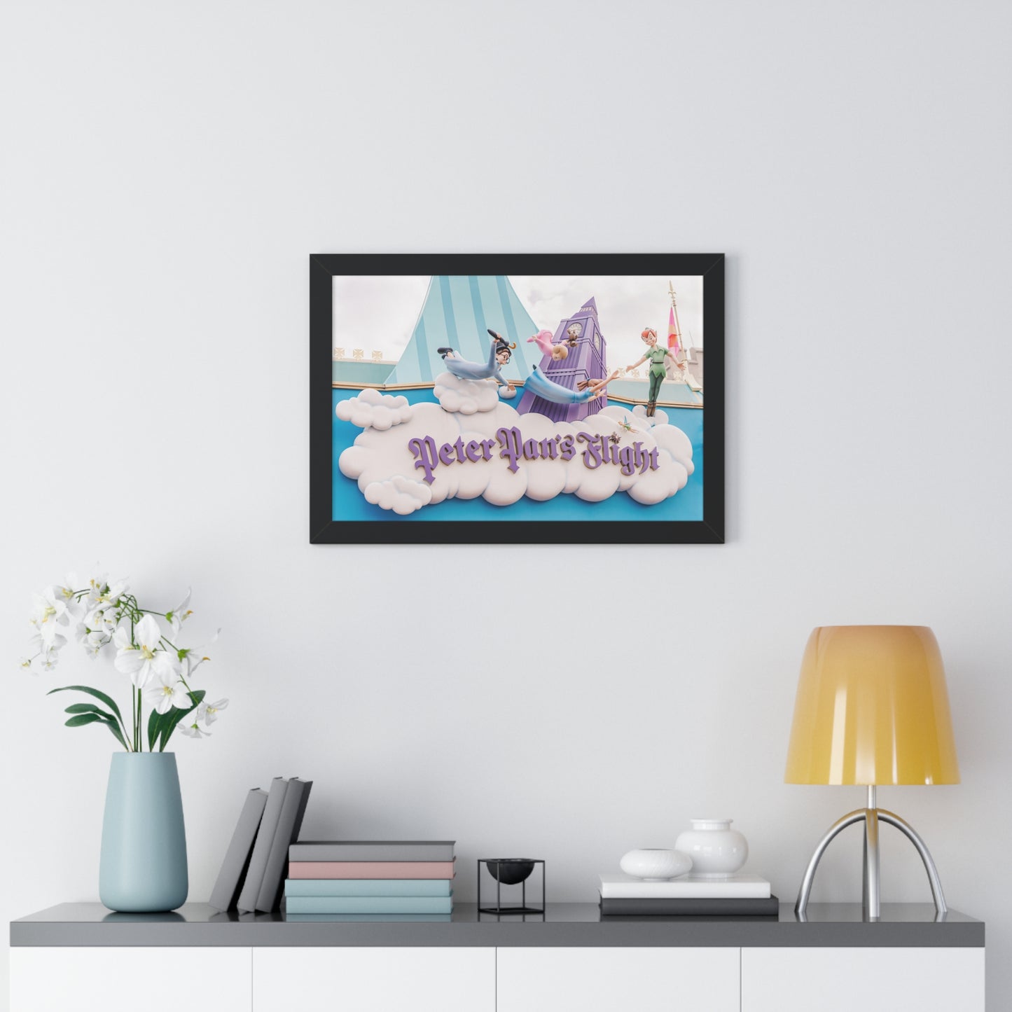 Flying Boy Print WDW