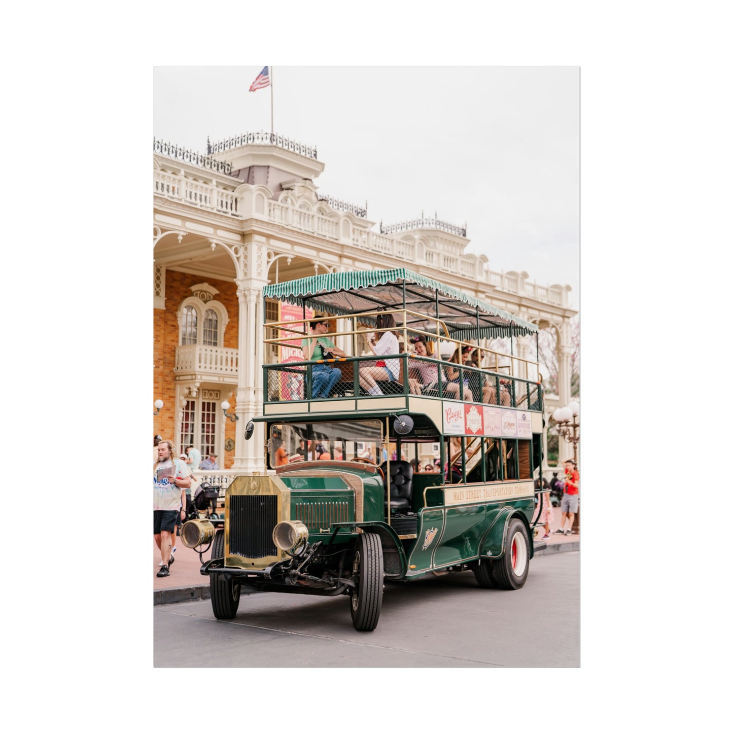 Main Street Transportation - Unframed Print