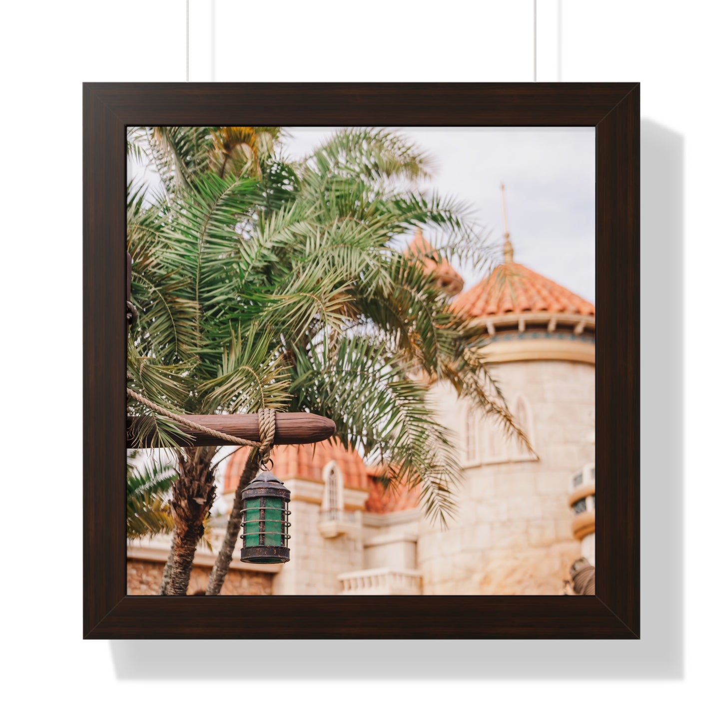 A Mermaid Palm - Framed Print