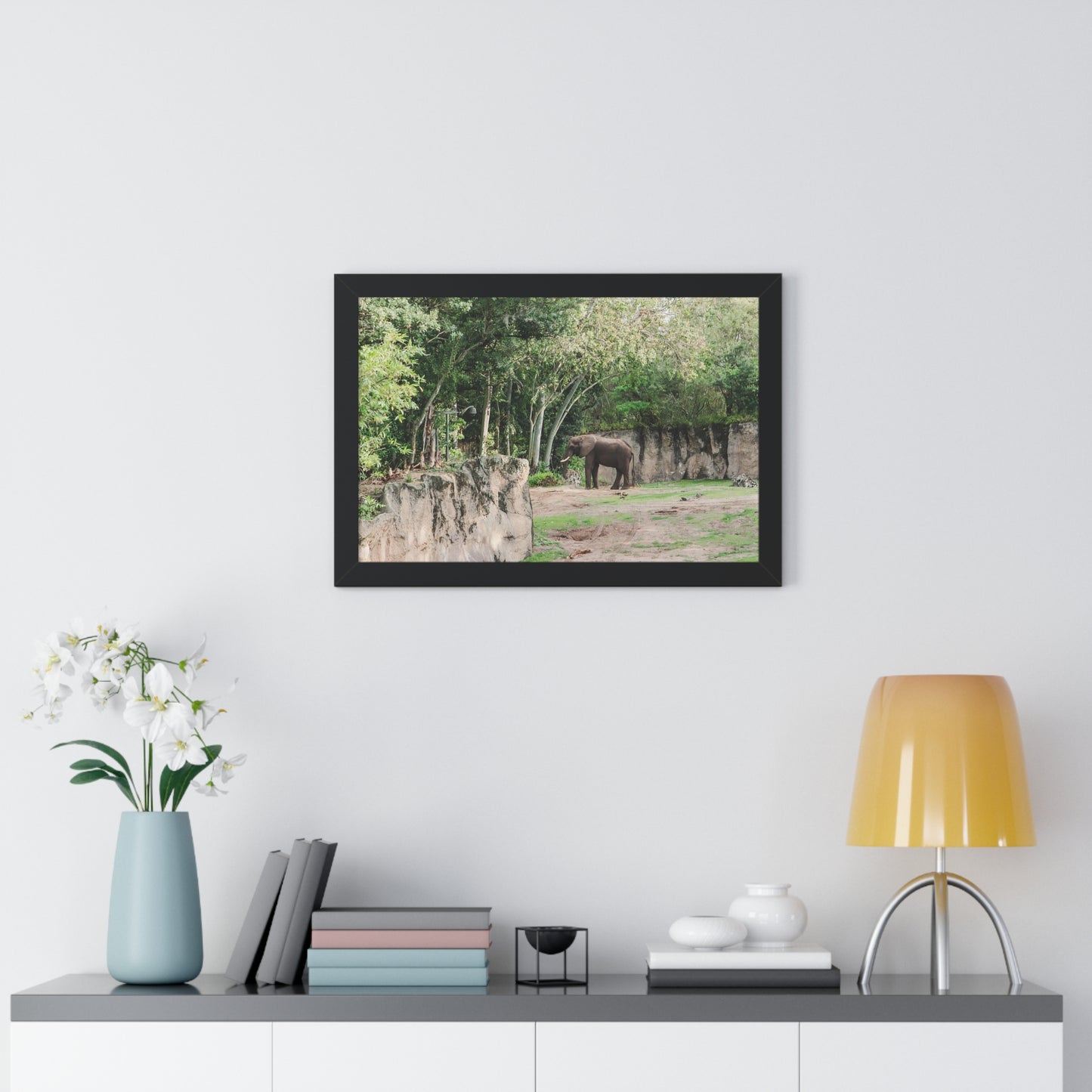 Kingdom Elephant - Framed Print