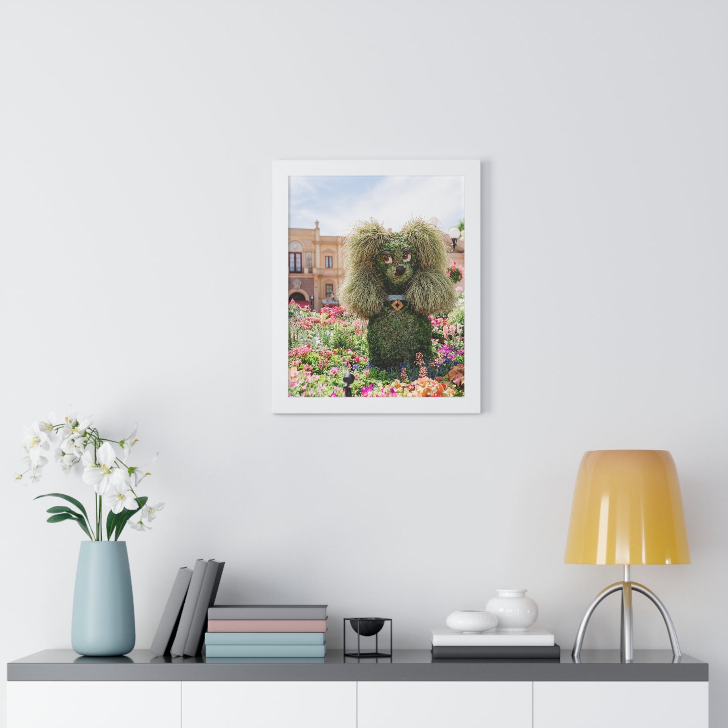 Flower Lady - Framed Print