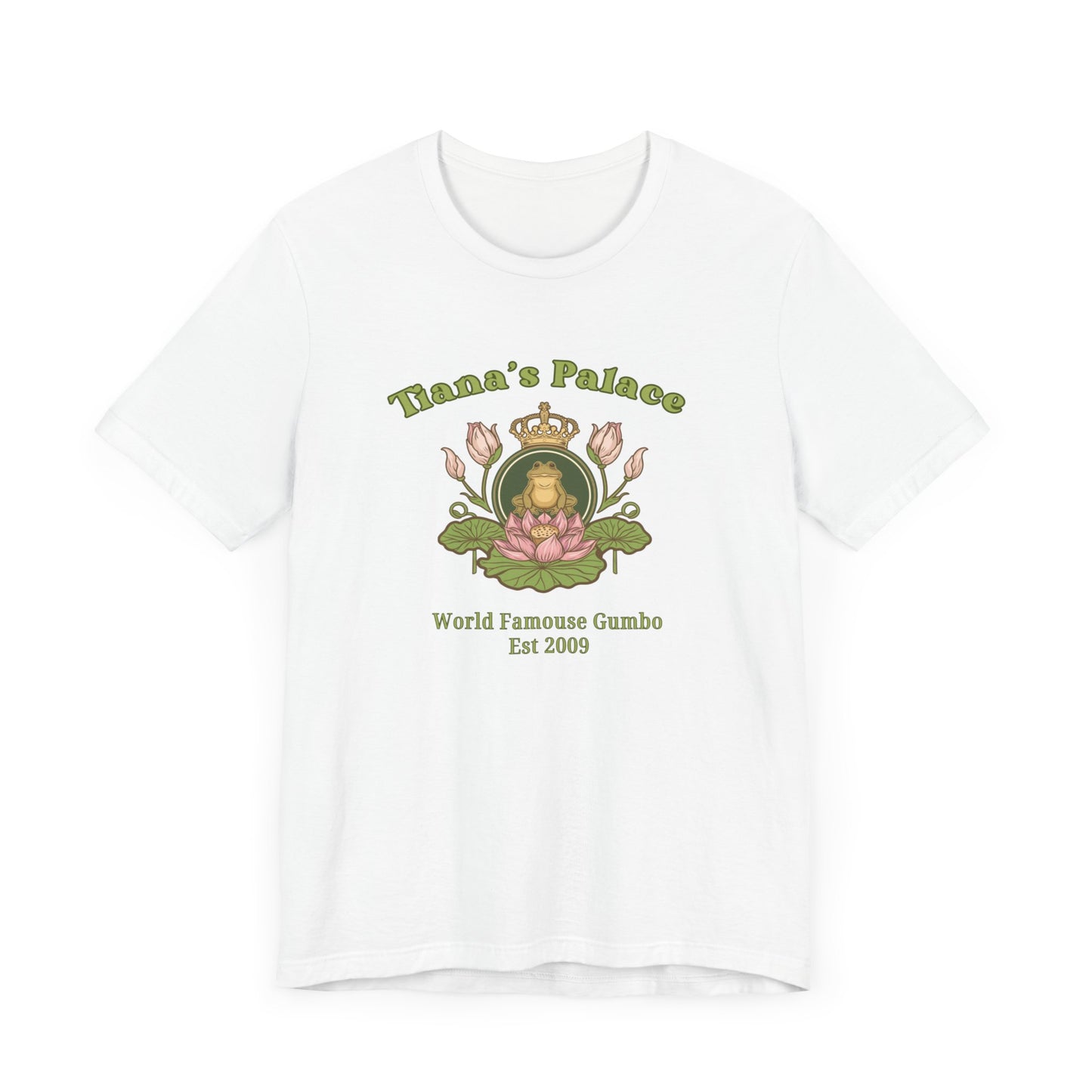 Tiana's Palace Frog Prince Logo T-Shirt