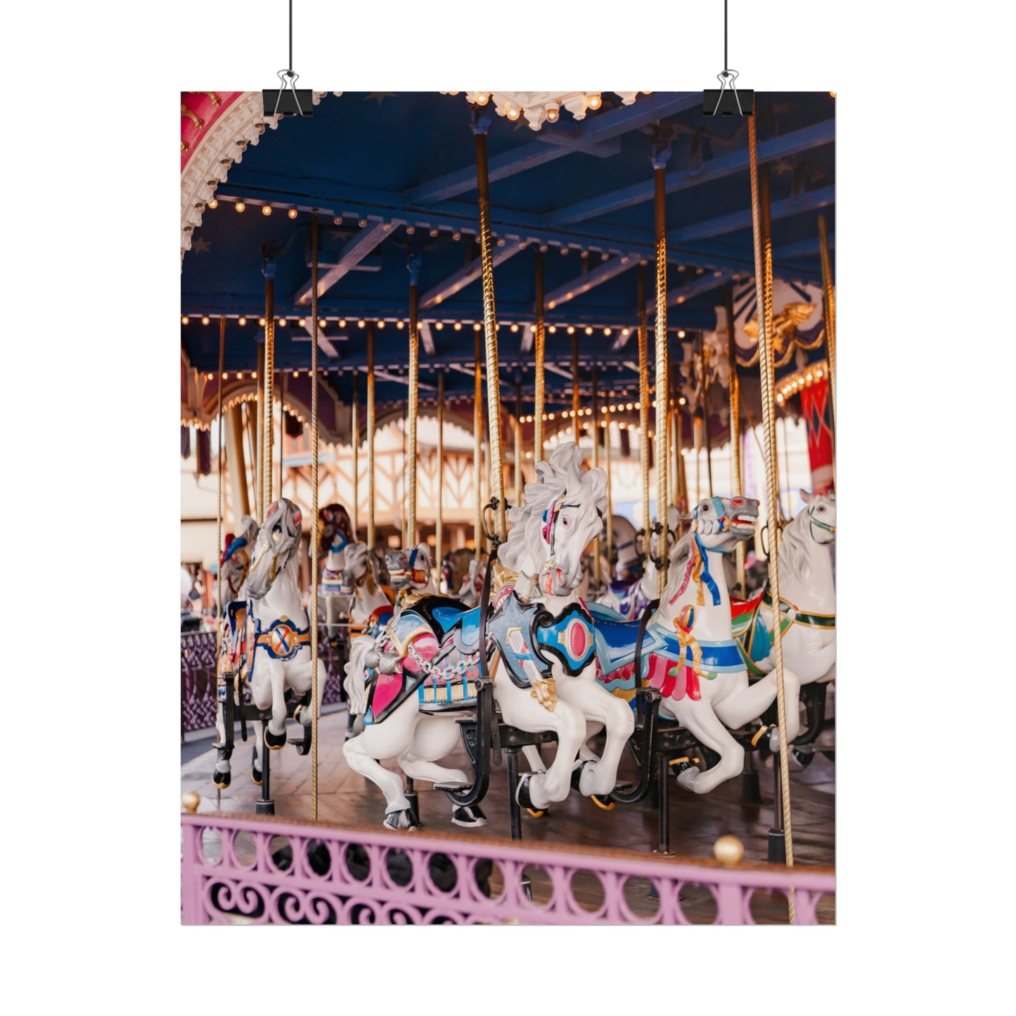 Carousel Magic - Unframed Print