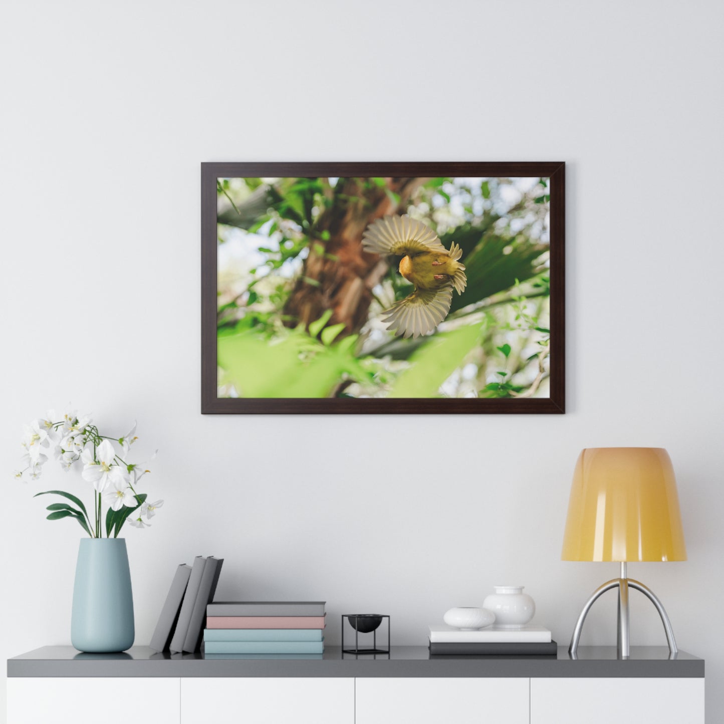 Flight in the Animal Realm - Framed Print