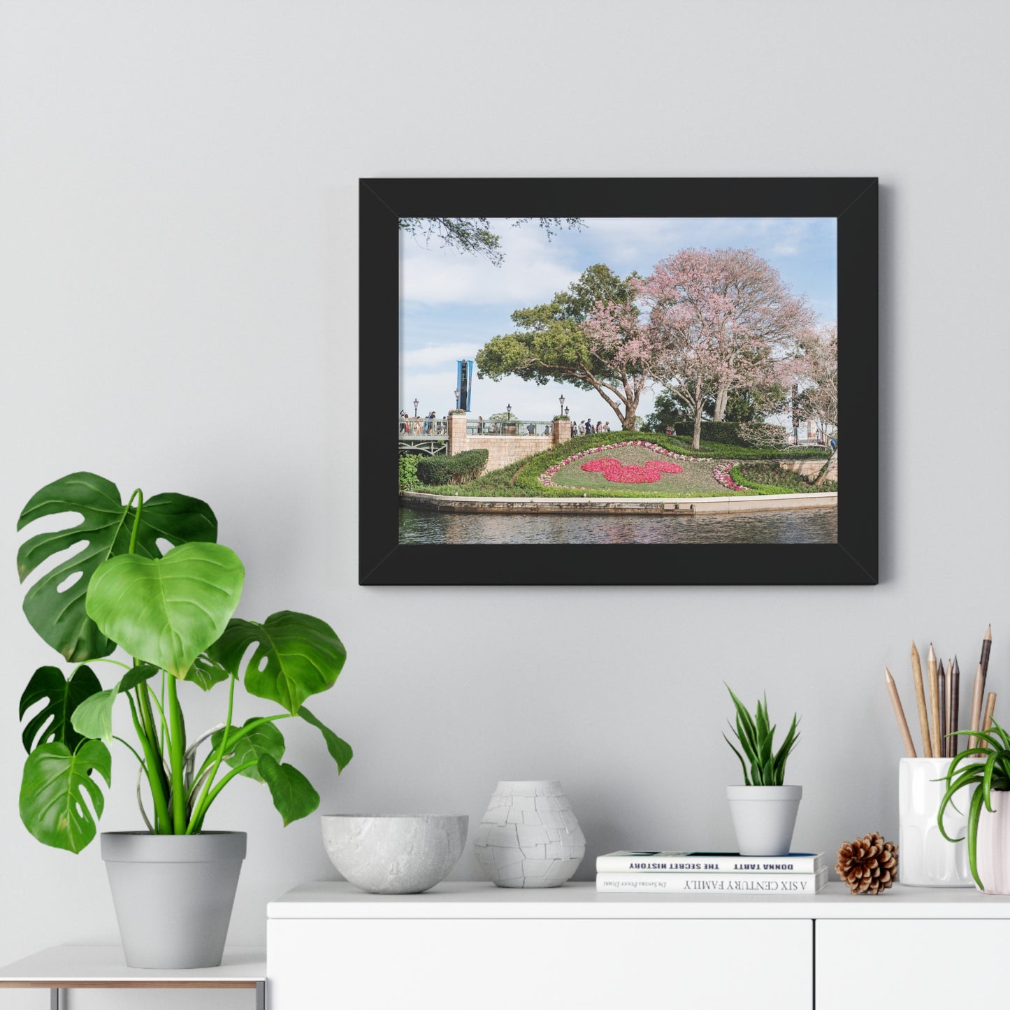 Spring in Magical France - Framed Print