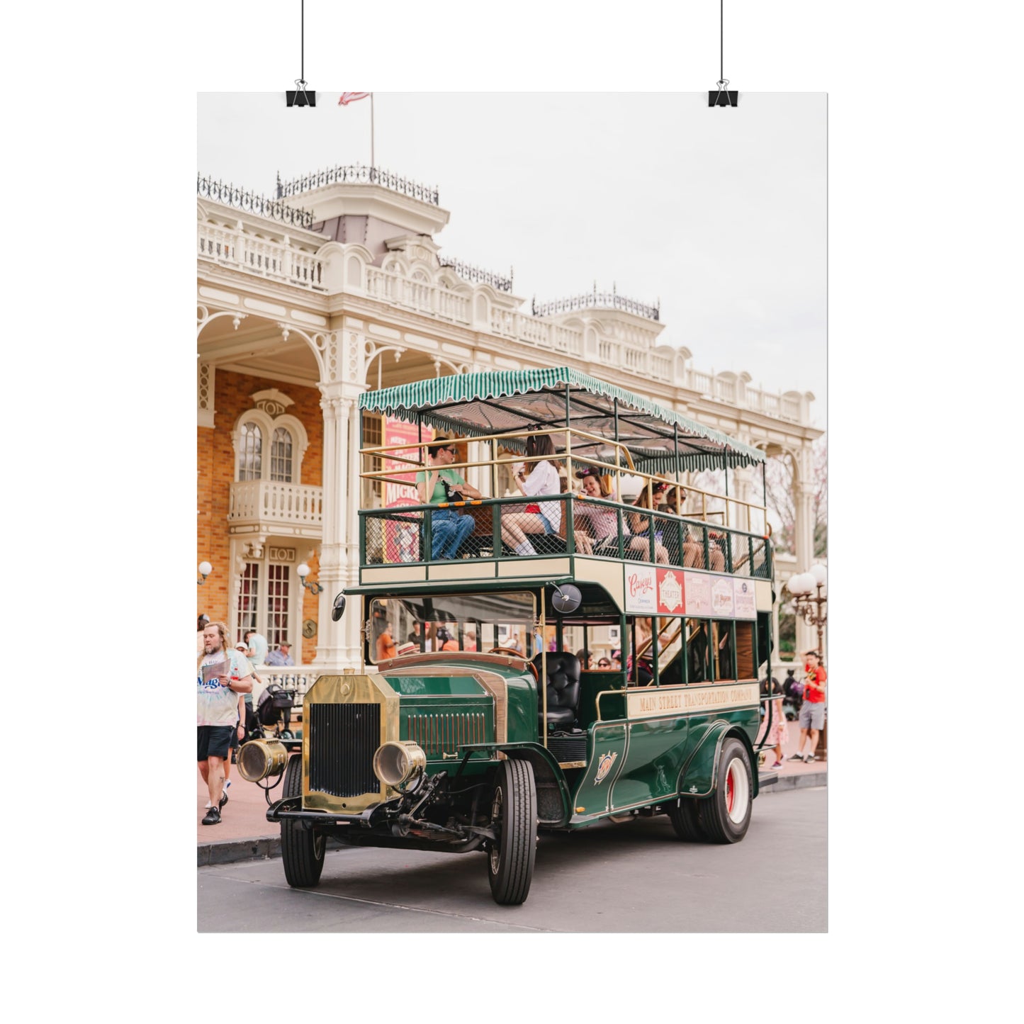 Main Street Transportation - Unframed Print