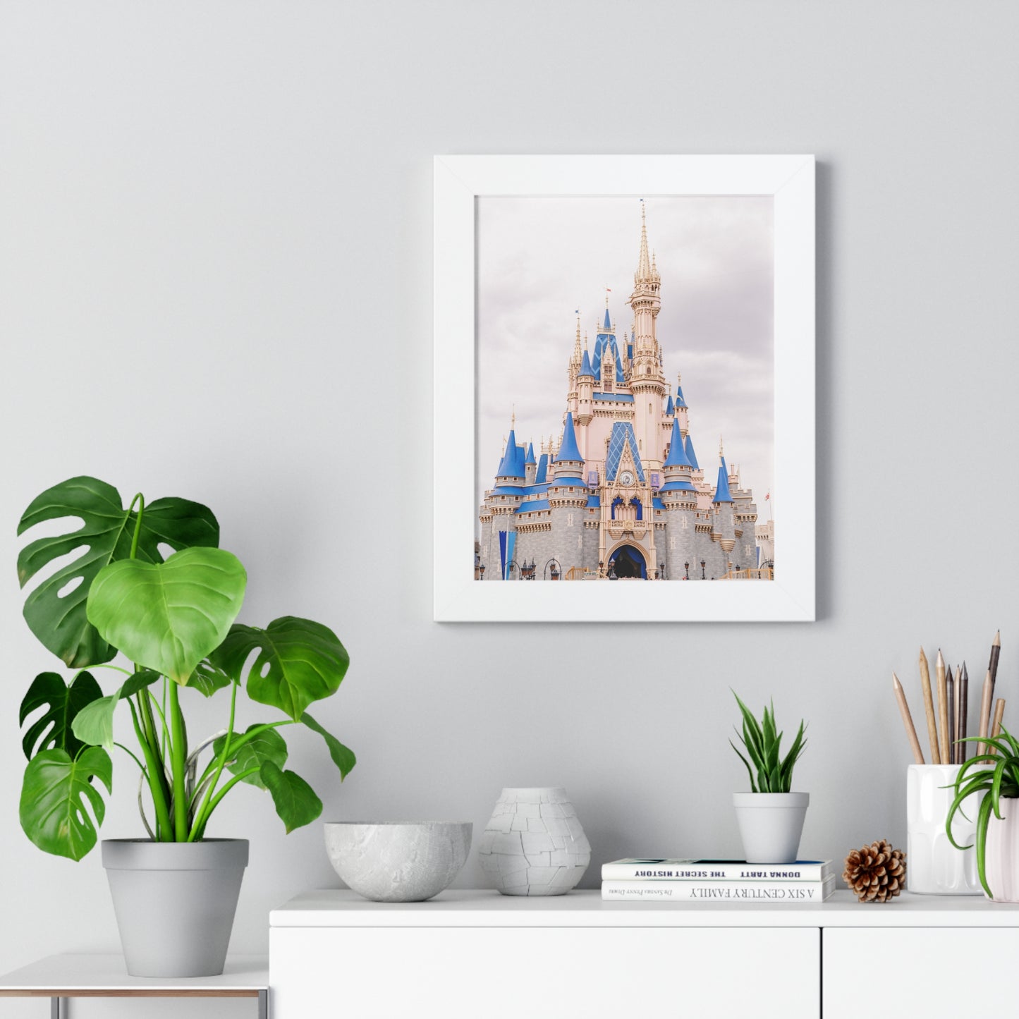 The Most Magical Place on Earth - Framed Print