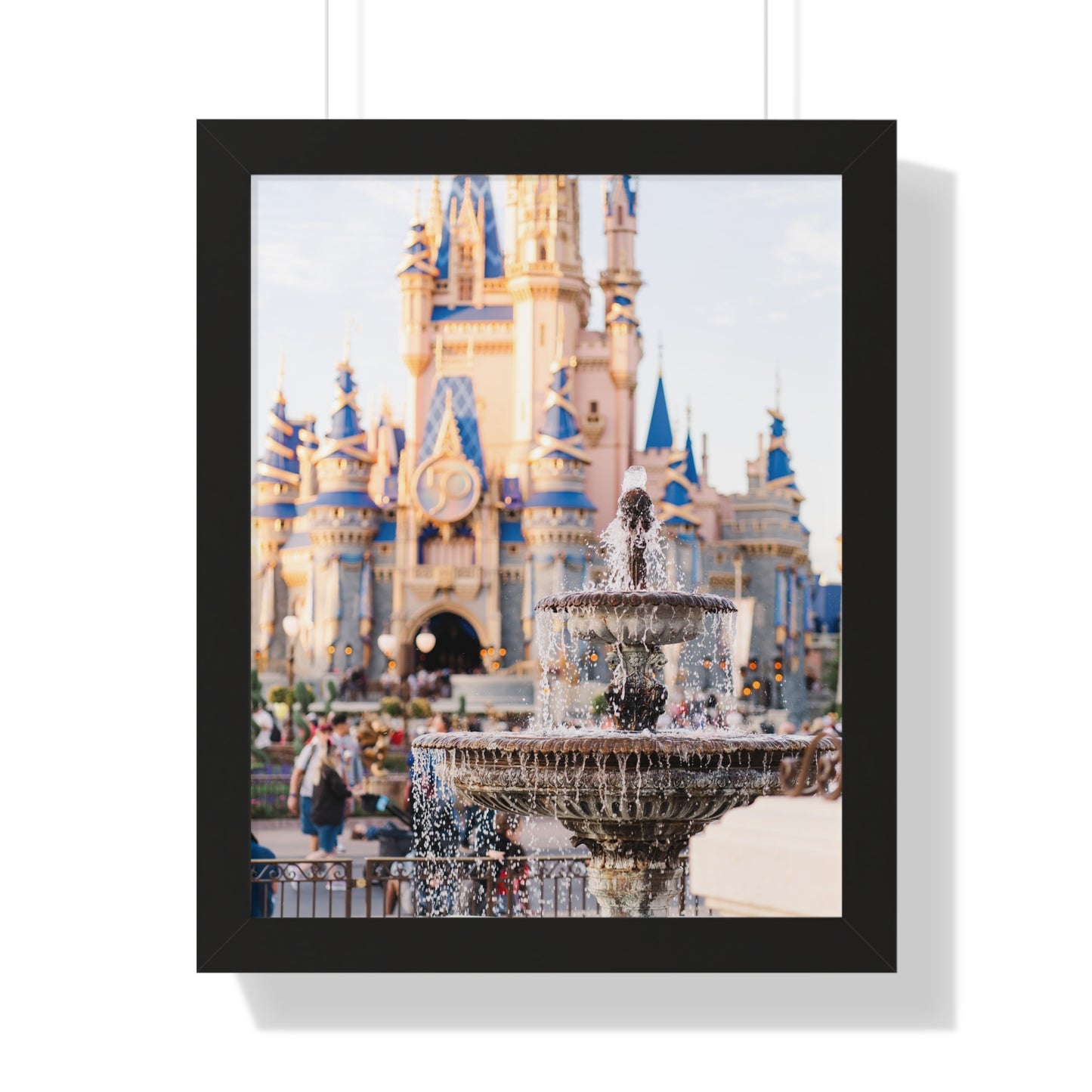 Magic Fountain - Framed Print