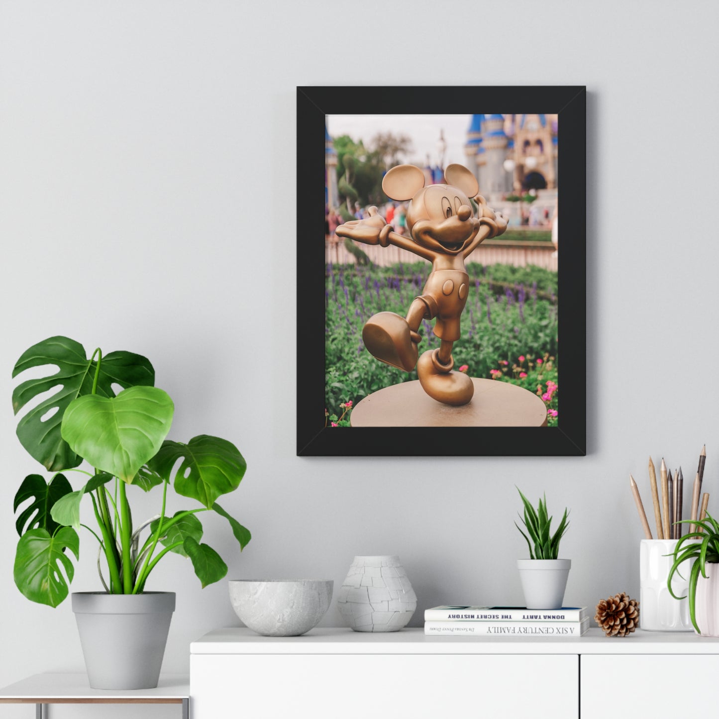 Golden Male Mouse - Framed Print