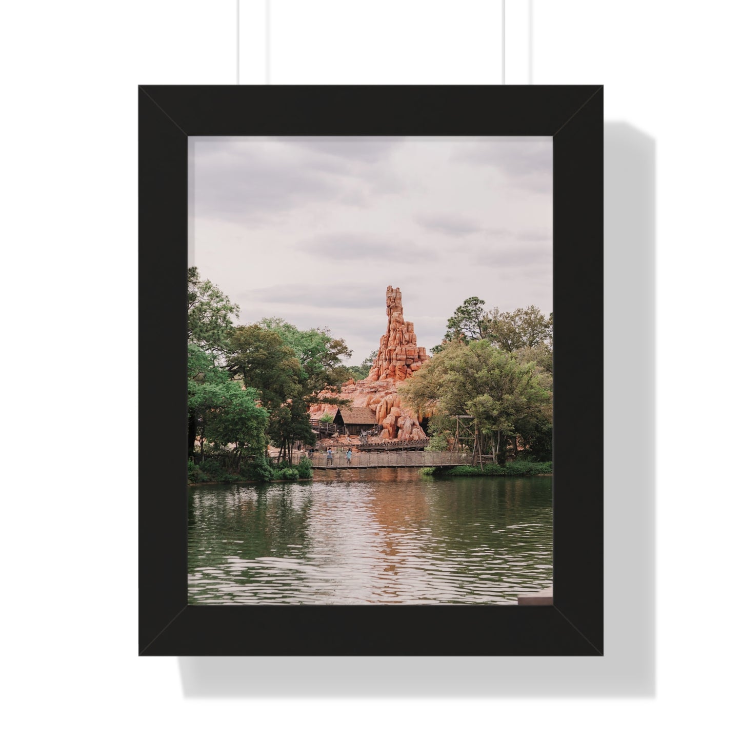 Large Thunder Mountain - Framed Print