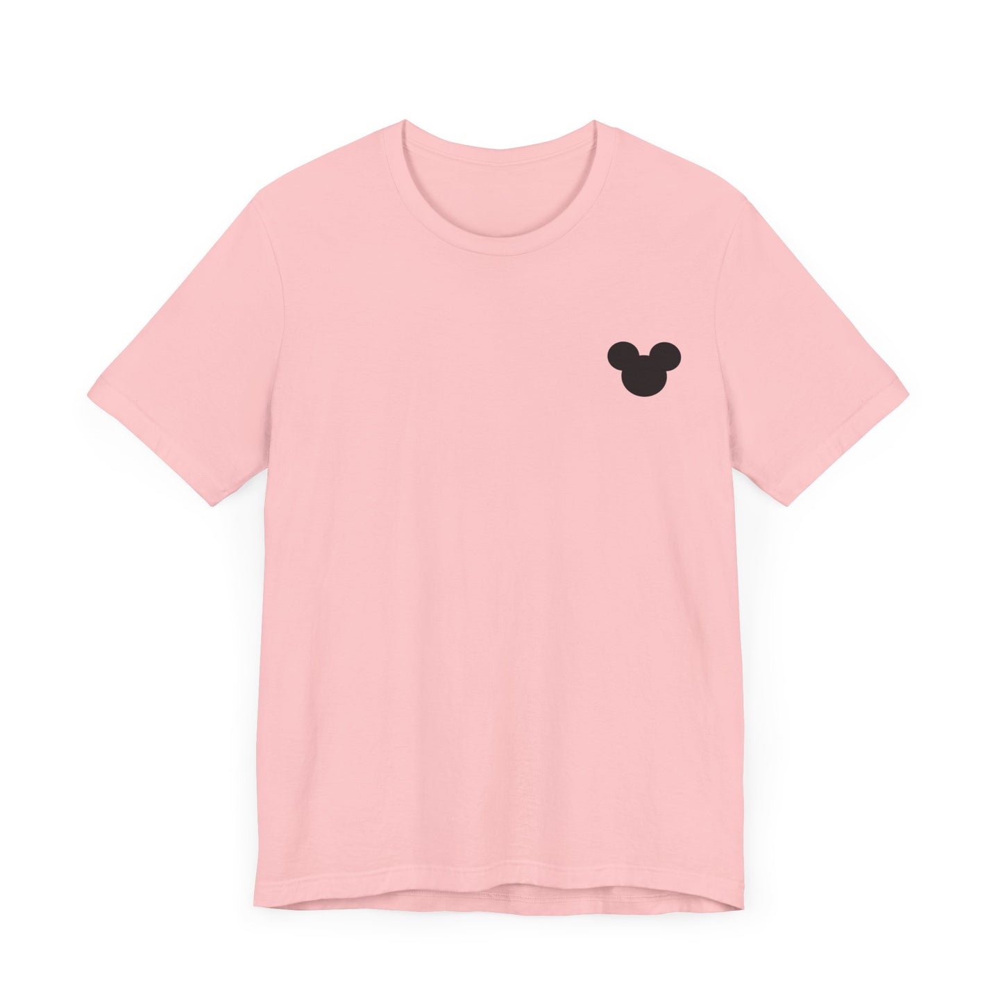 Pink Castle with Mickey on Front T-Shirt