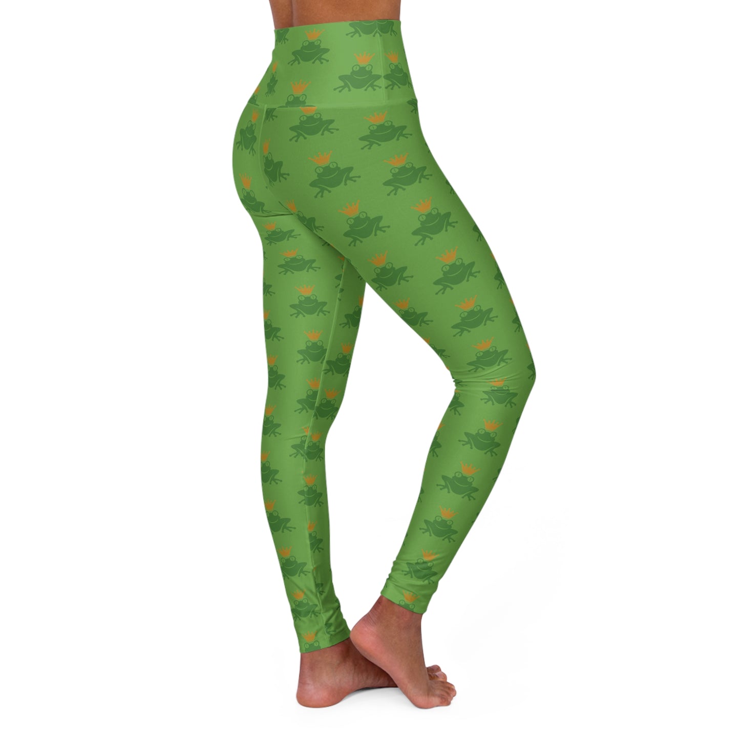 Green The Princess & The Frog | Tiana's Bayou Adventure Frog Leggings