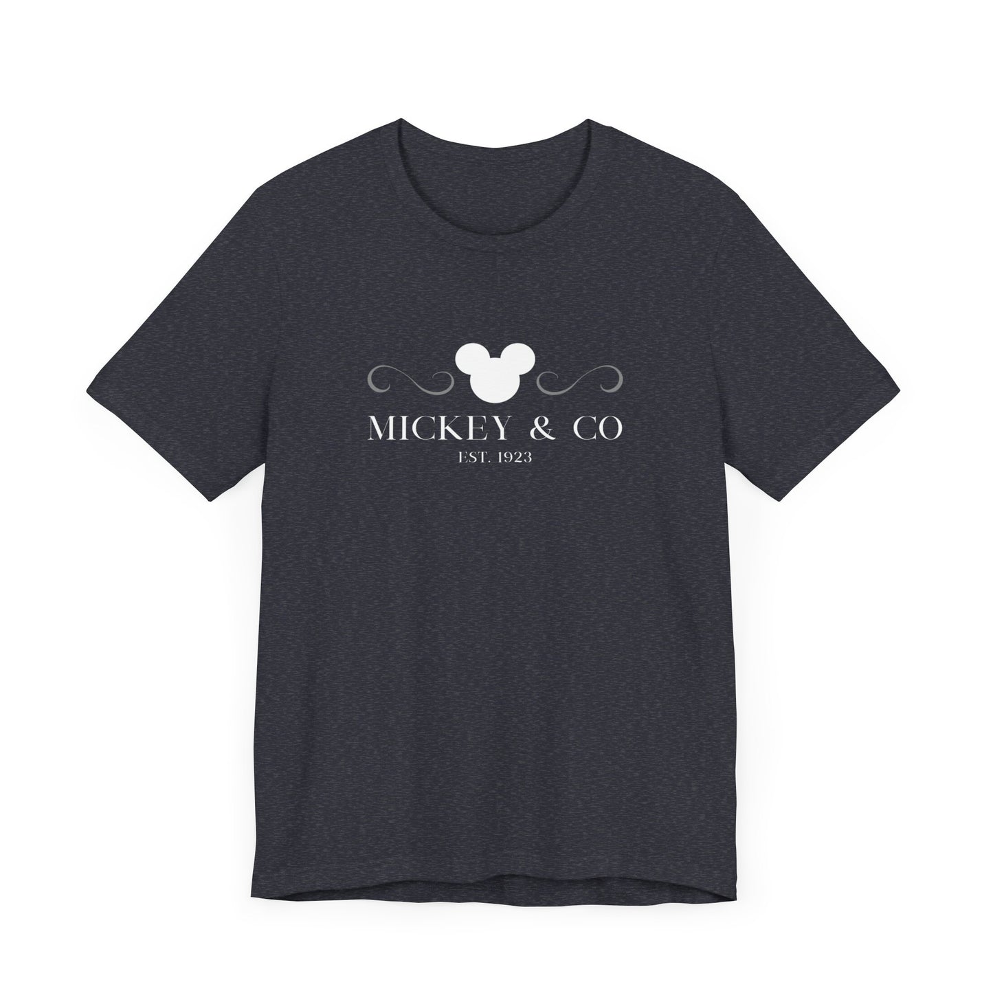 Mickey & Co White Lettering T-Shirt