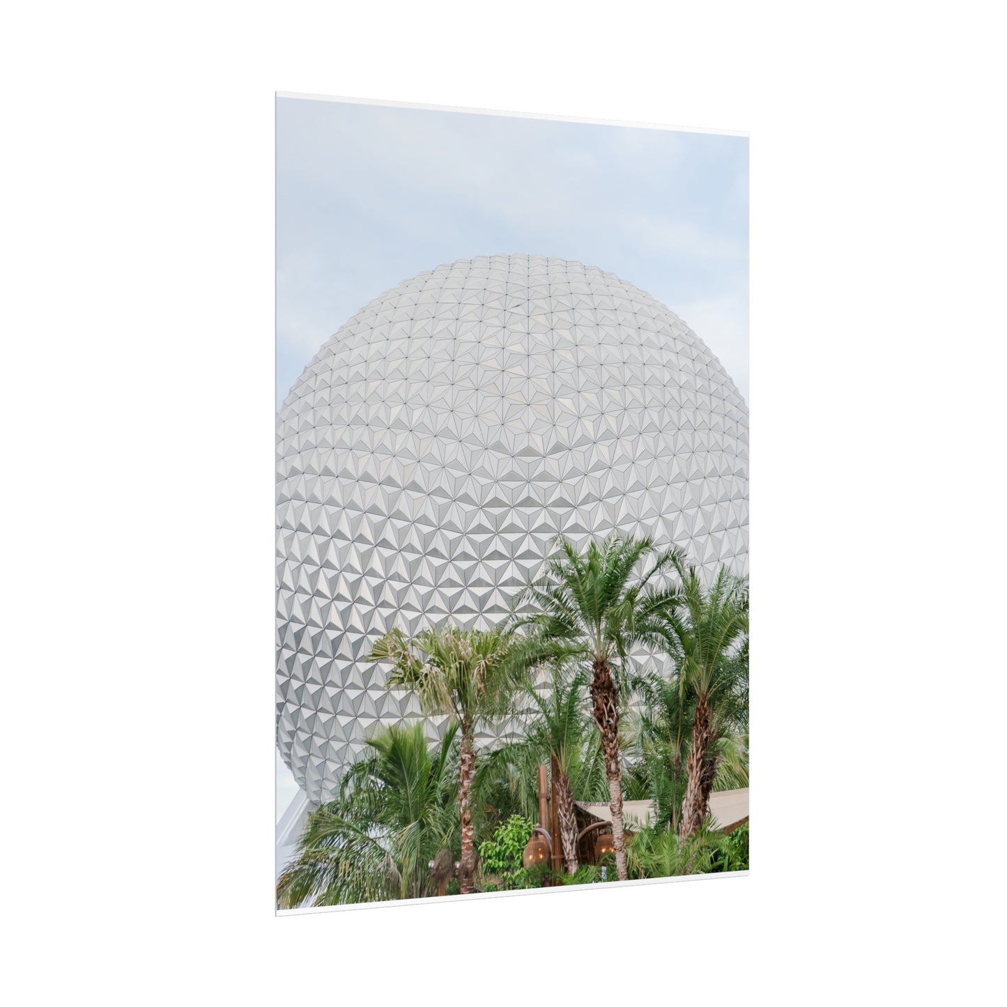 Tropical Golf Ball - Unframed Print