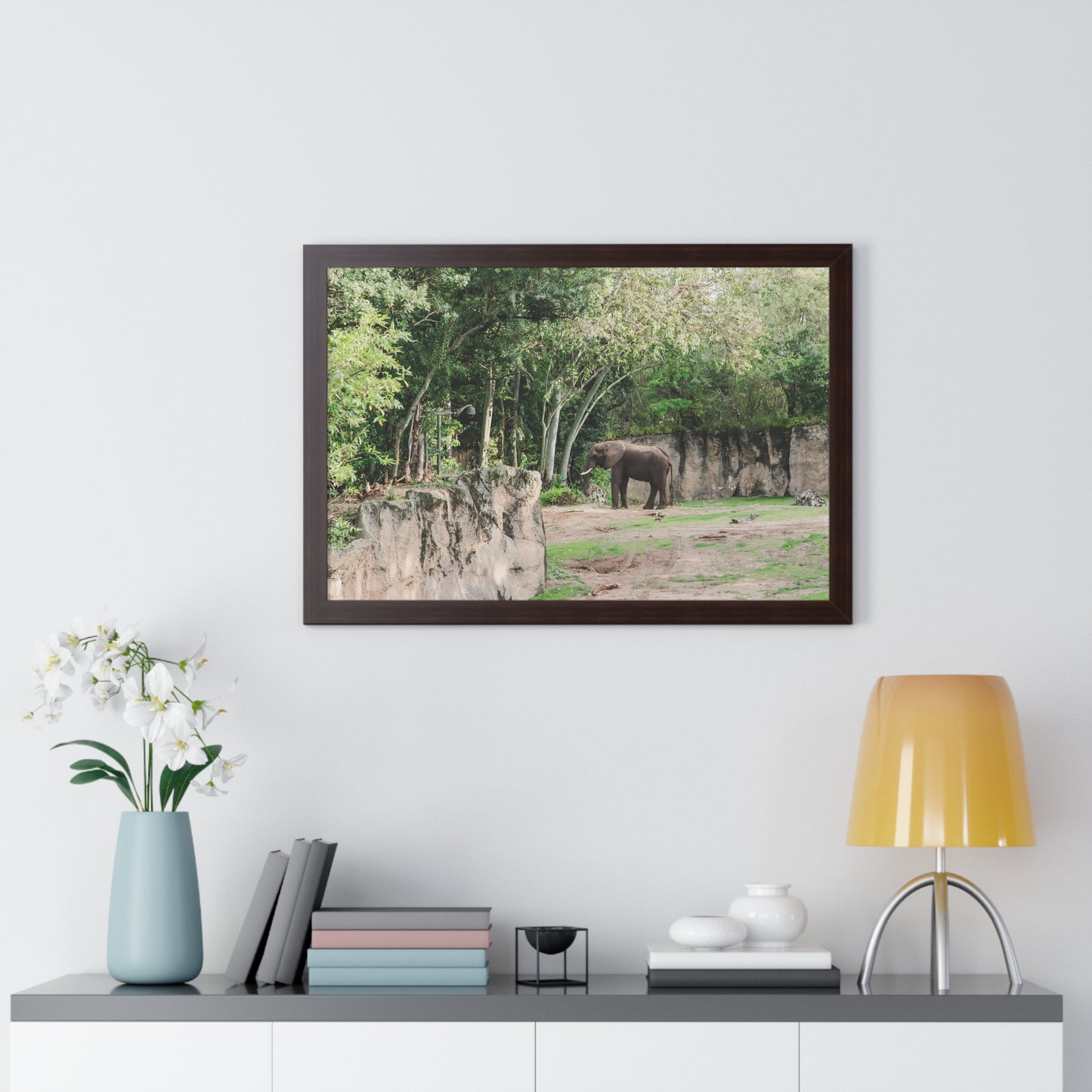 Kingdom Elephant - Framed Print