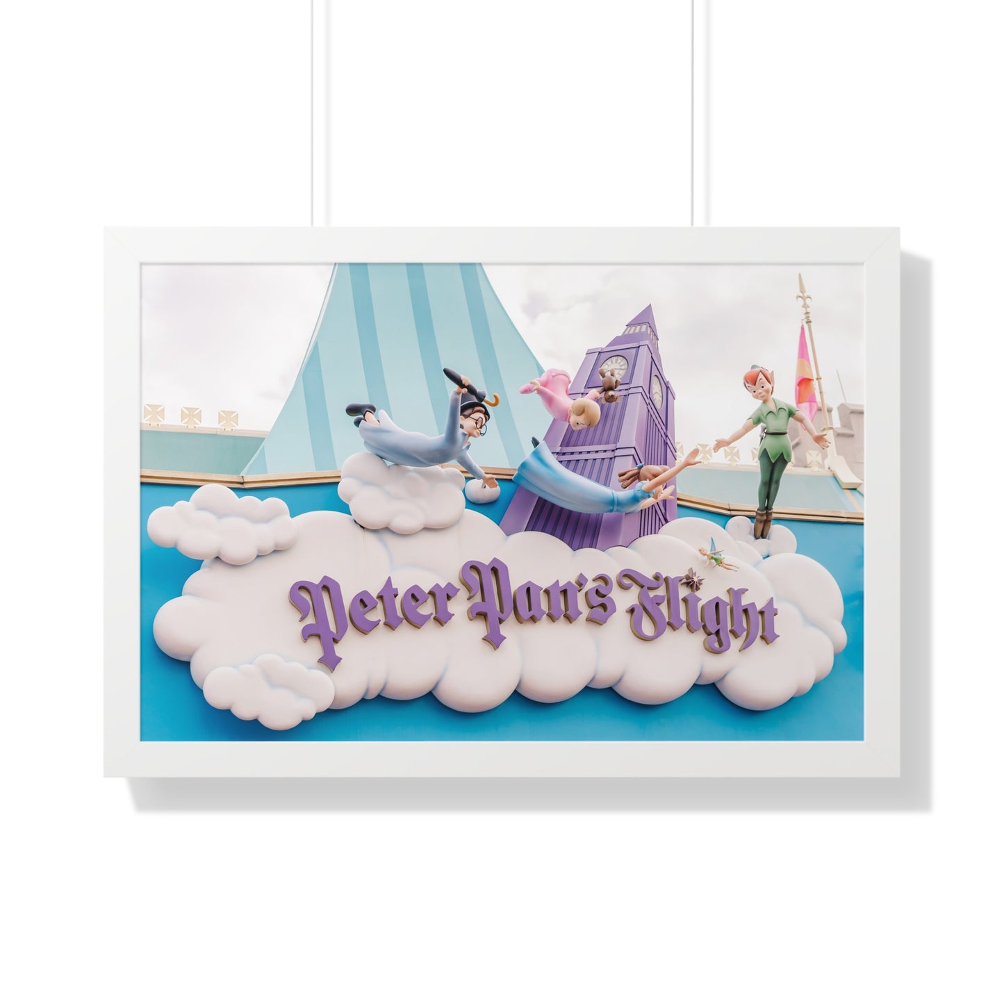 Flying Boy Print WDW