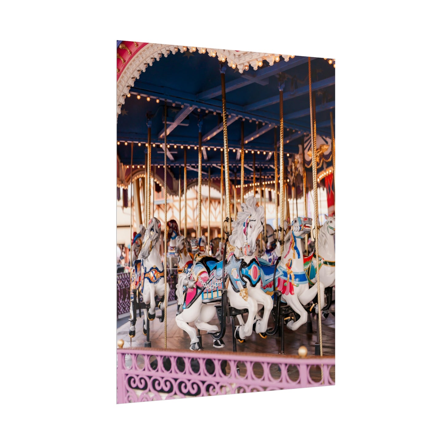 Carousel Magic - Unframed Print