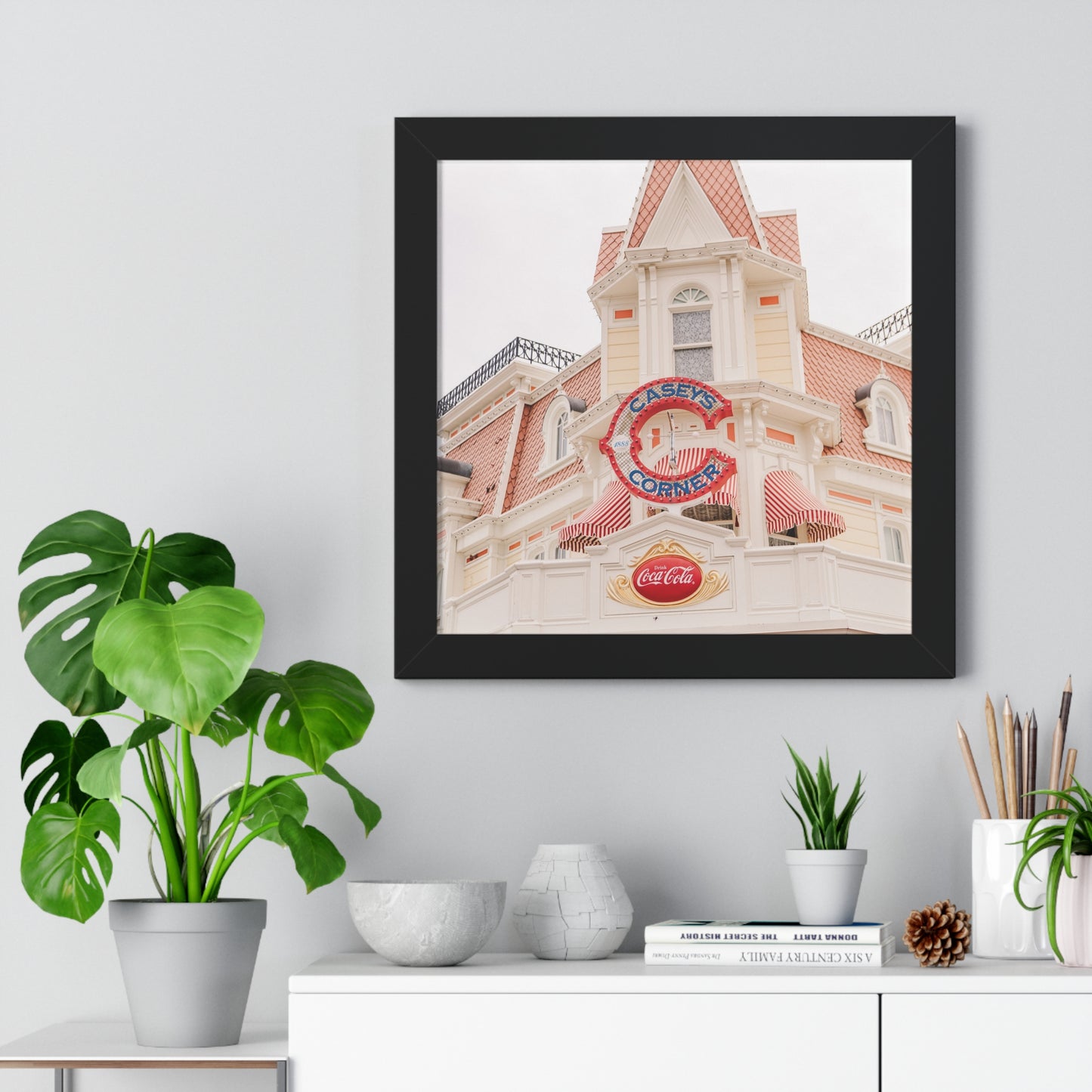 Main Street Hot Dogs - Framed Print