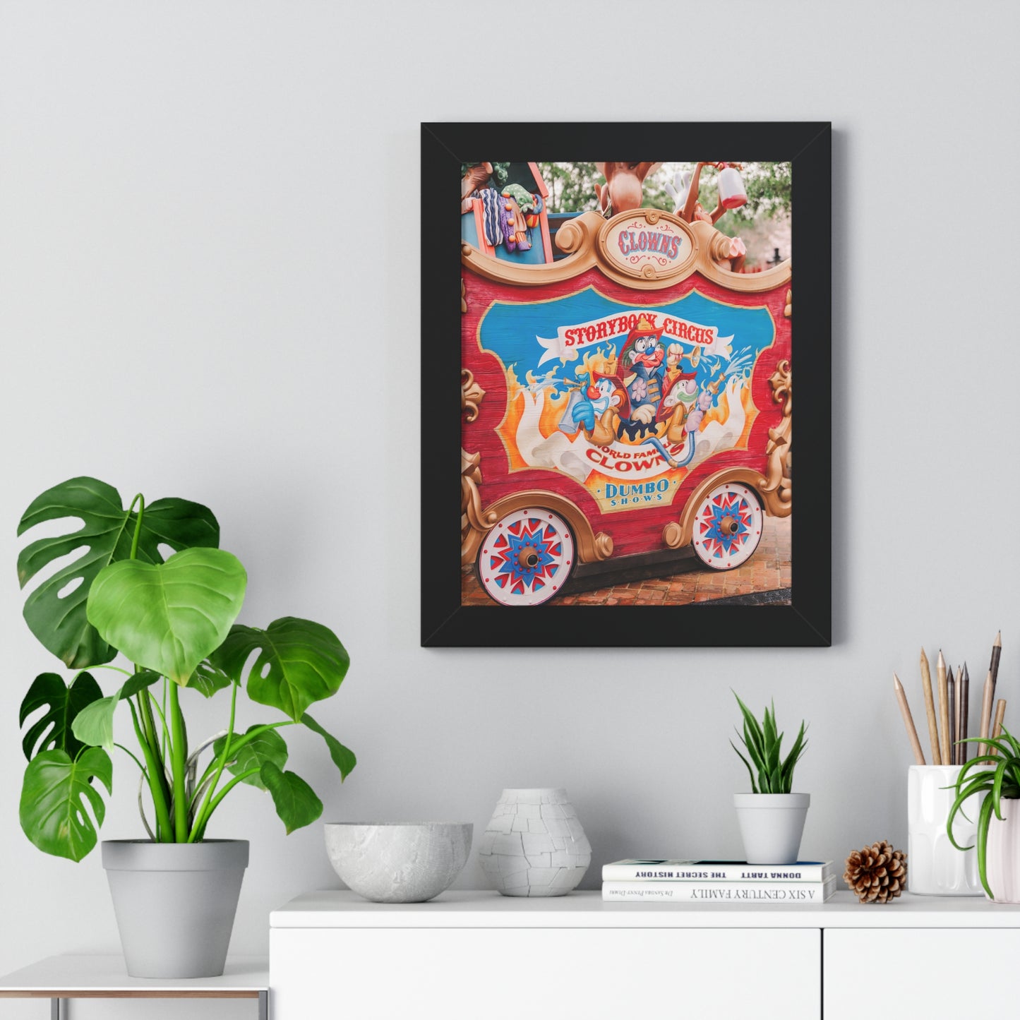 Circus Caravan - Framed Print