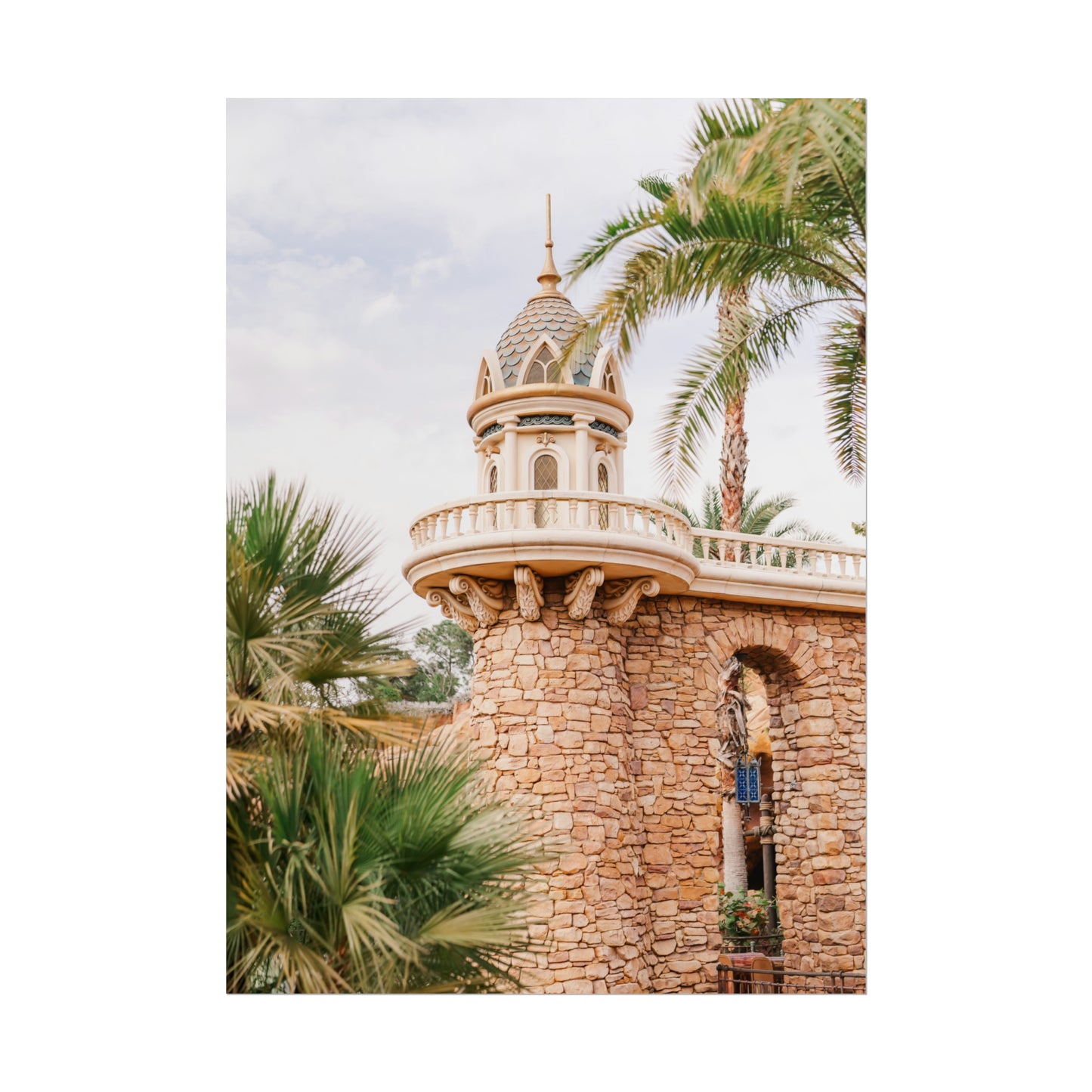 Mermaid Castle - Unframed Print