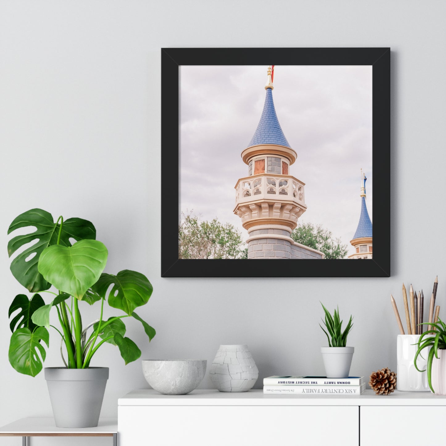 Magical Pillar - Framed Print