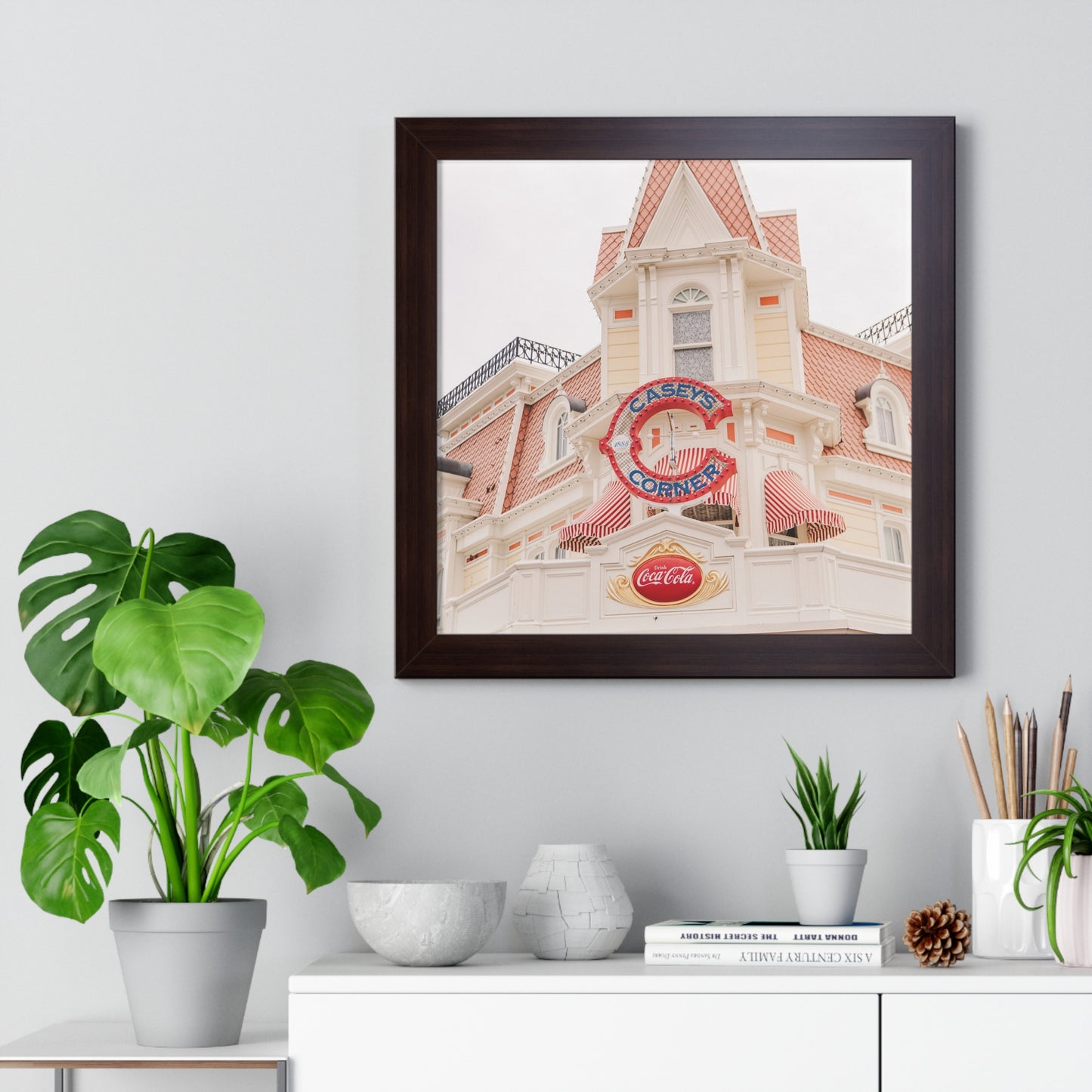 Main Street Hot Dogs - Framed Print