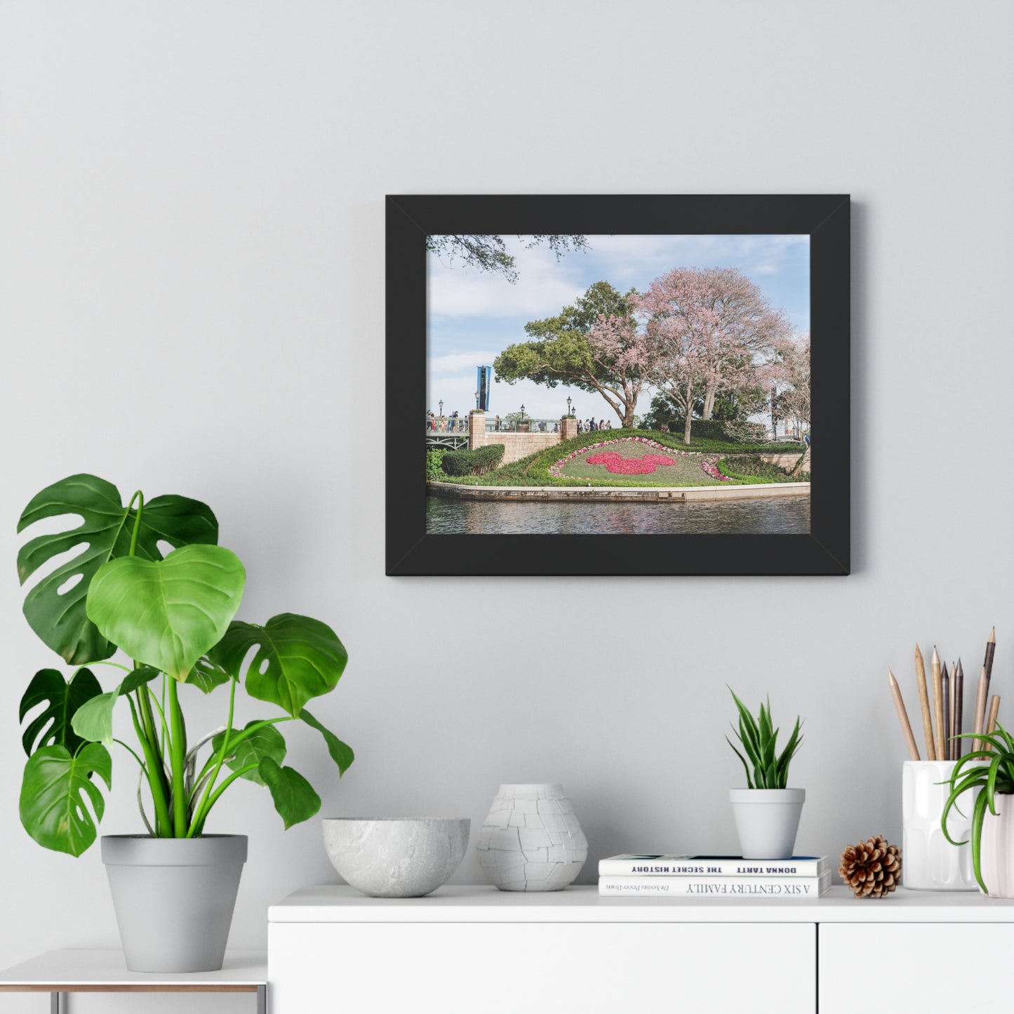 Spring in Magical France - Framed Print