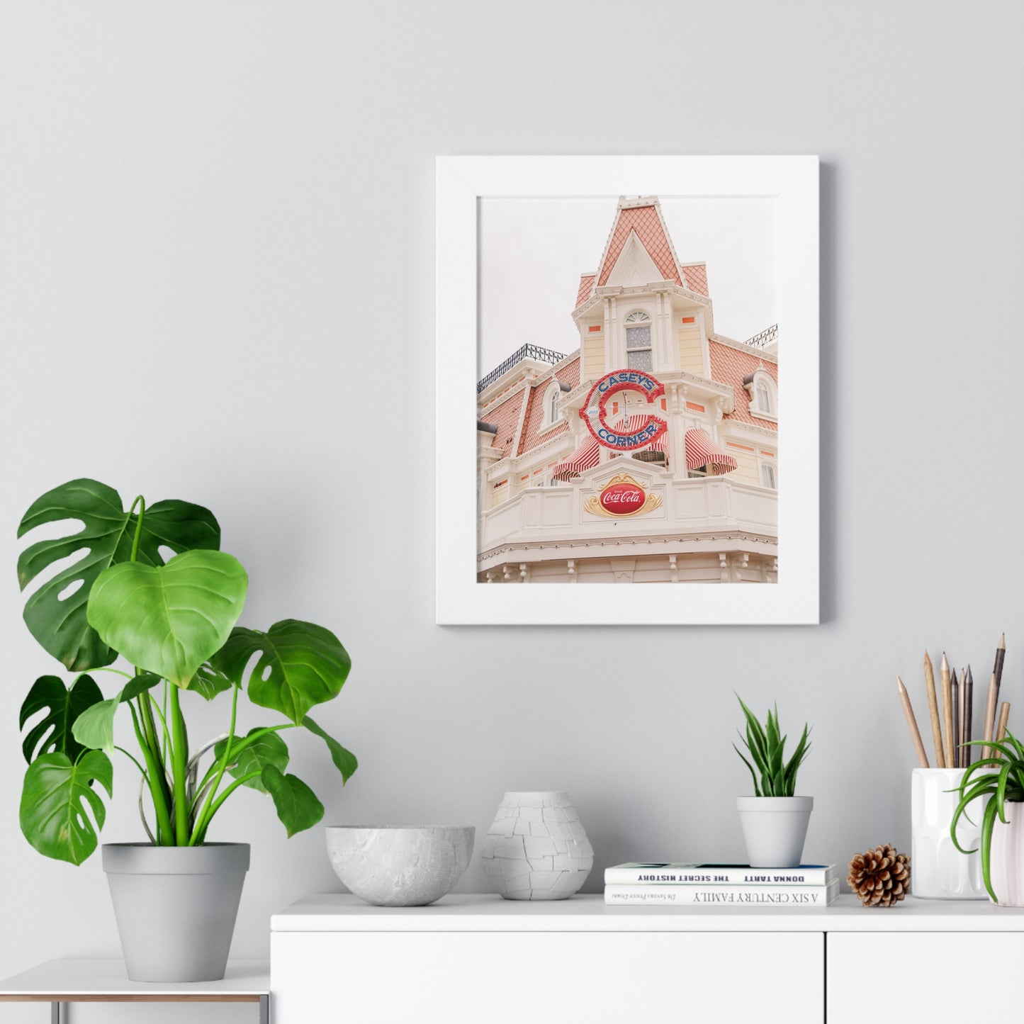 Main Street Hot Dogs - Framed Print