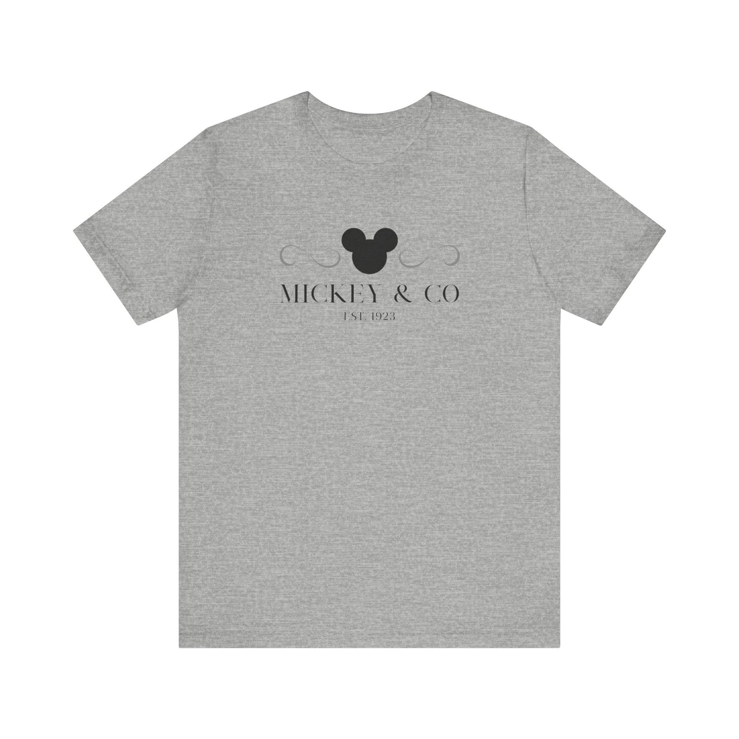 Mickey & Co Black Lettering T-Shirt