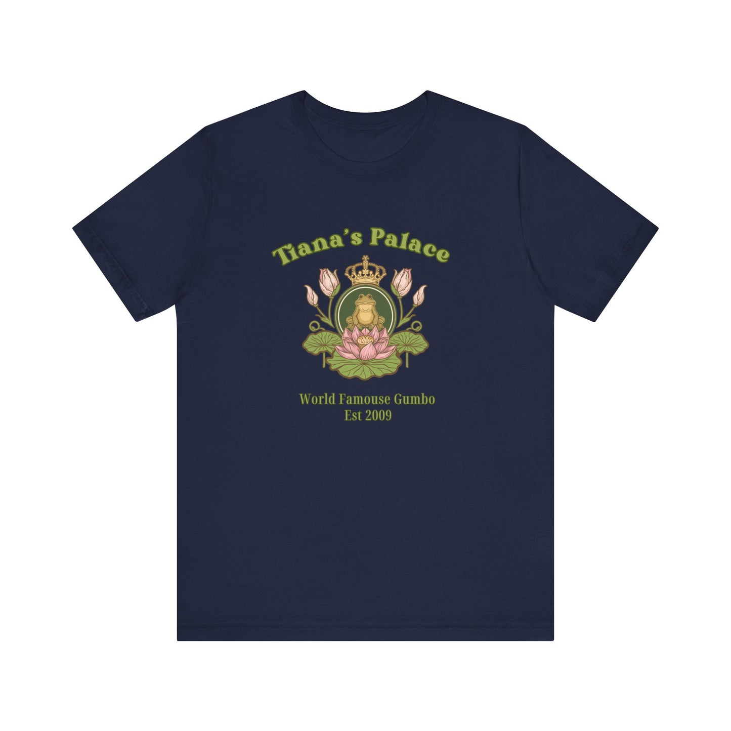 Tiana's Palace Frog Prince Logo T-Shirt