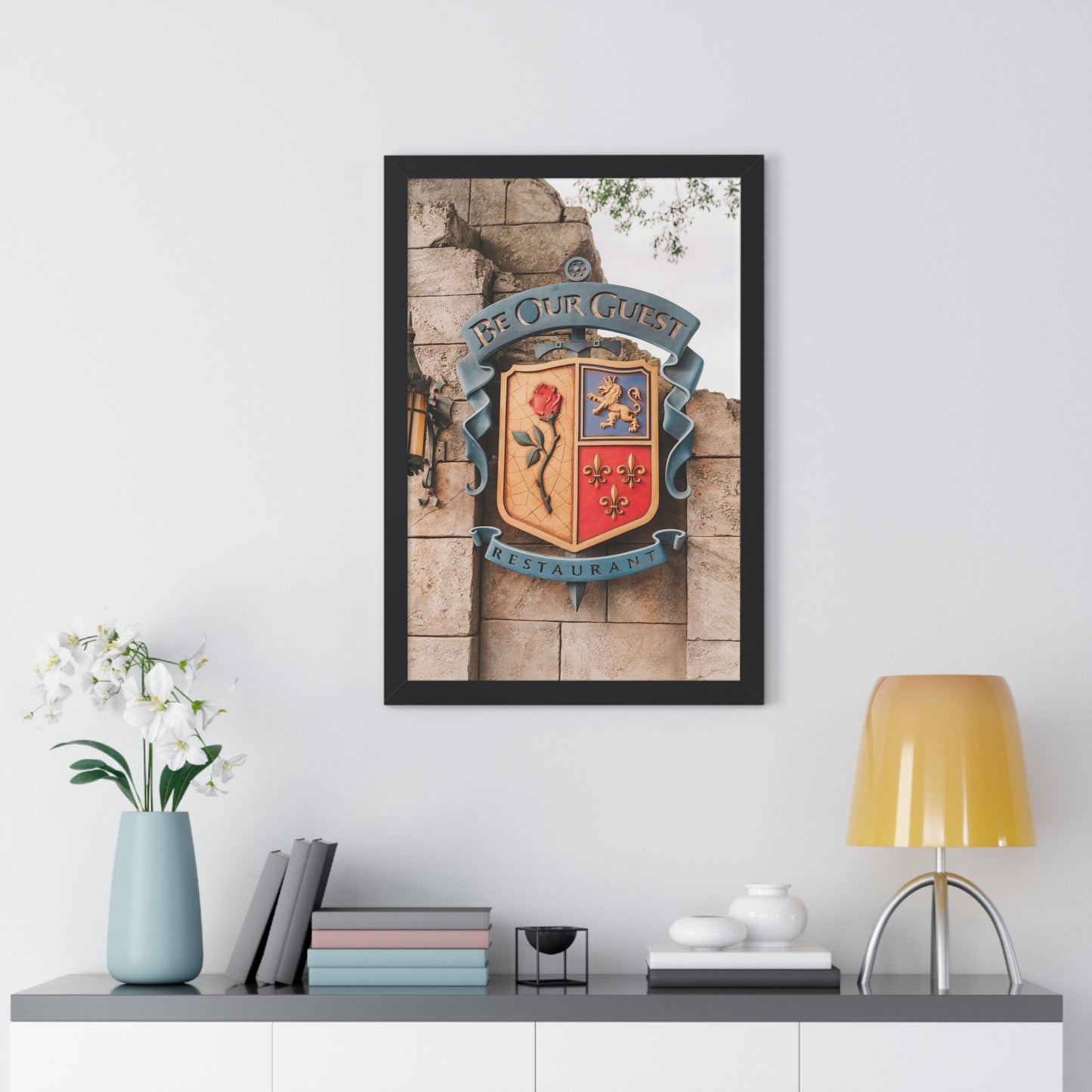 Be Our Guest - Framed Print