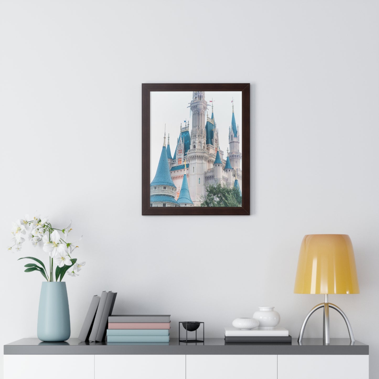 Retro Castle Colors - Framed Print