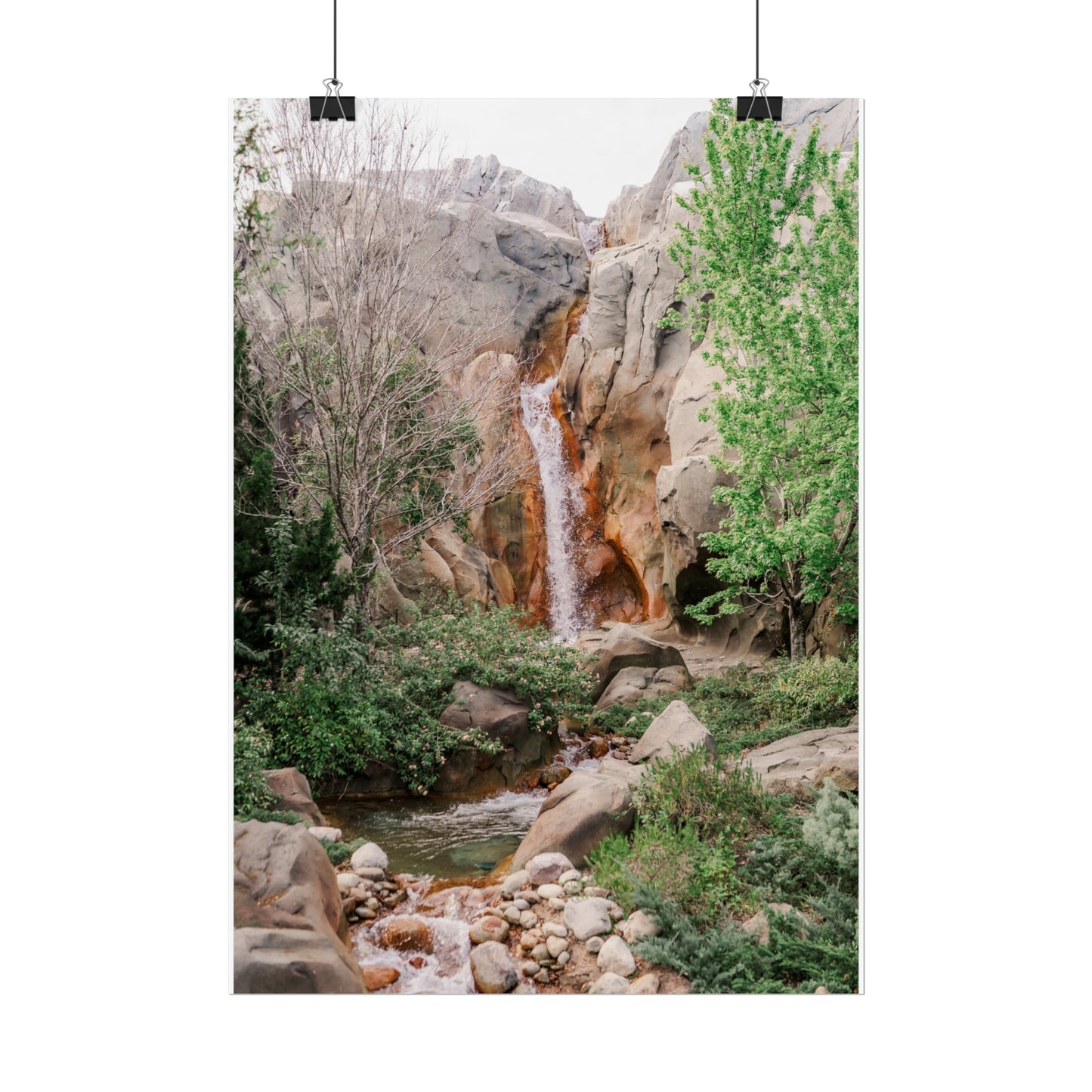 French Waterfall - Unframed Print