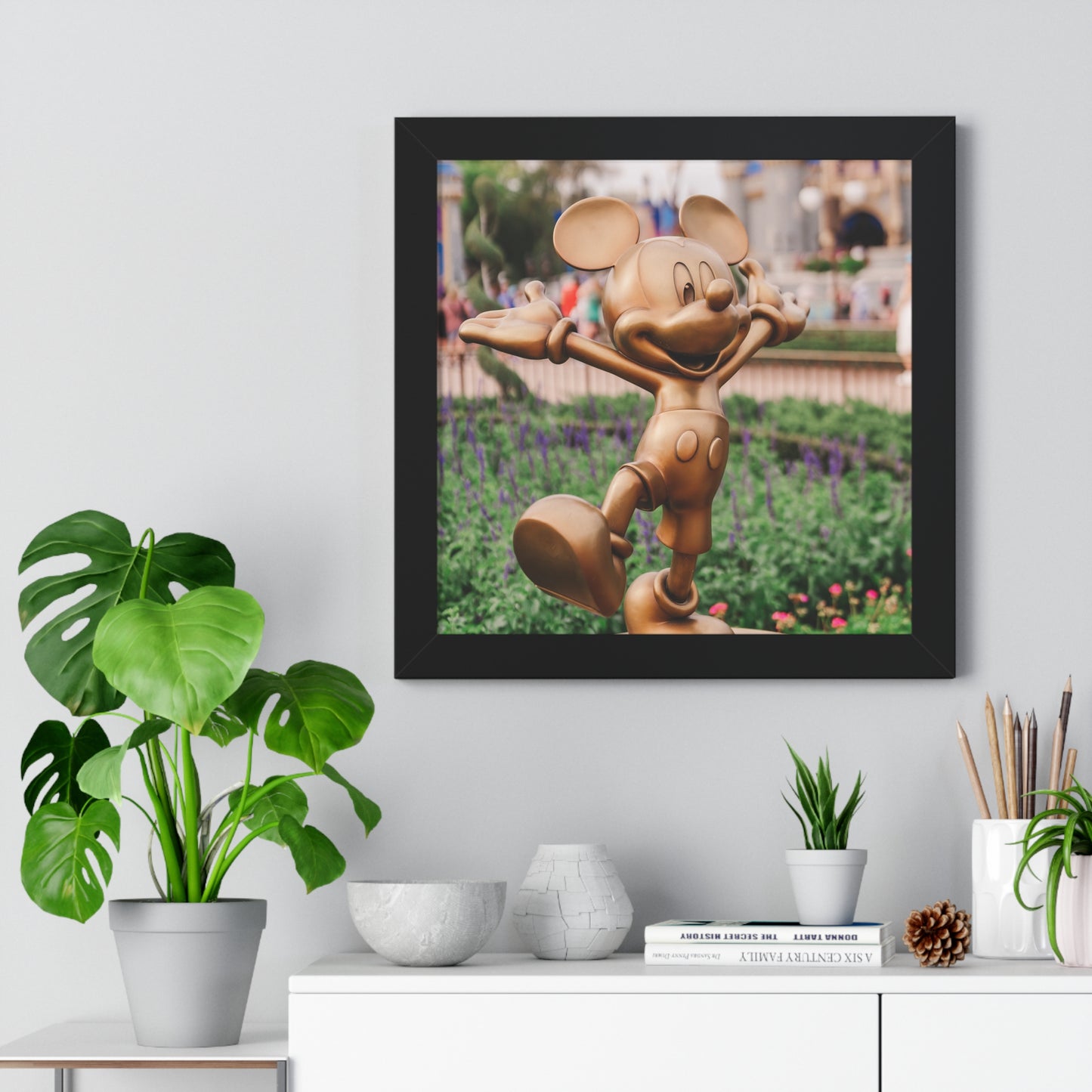 Golden Male Mouse - Framed Print