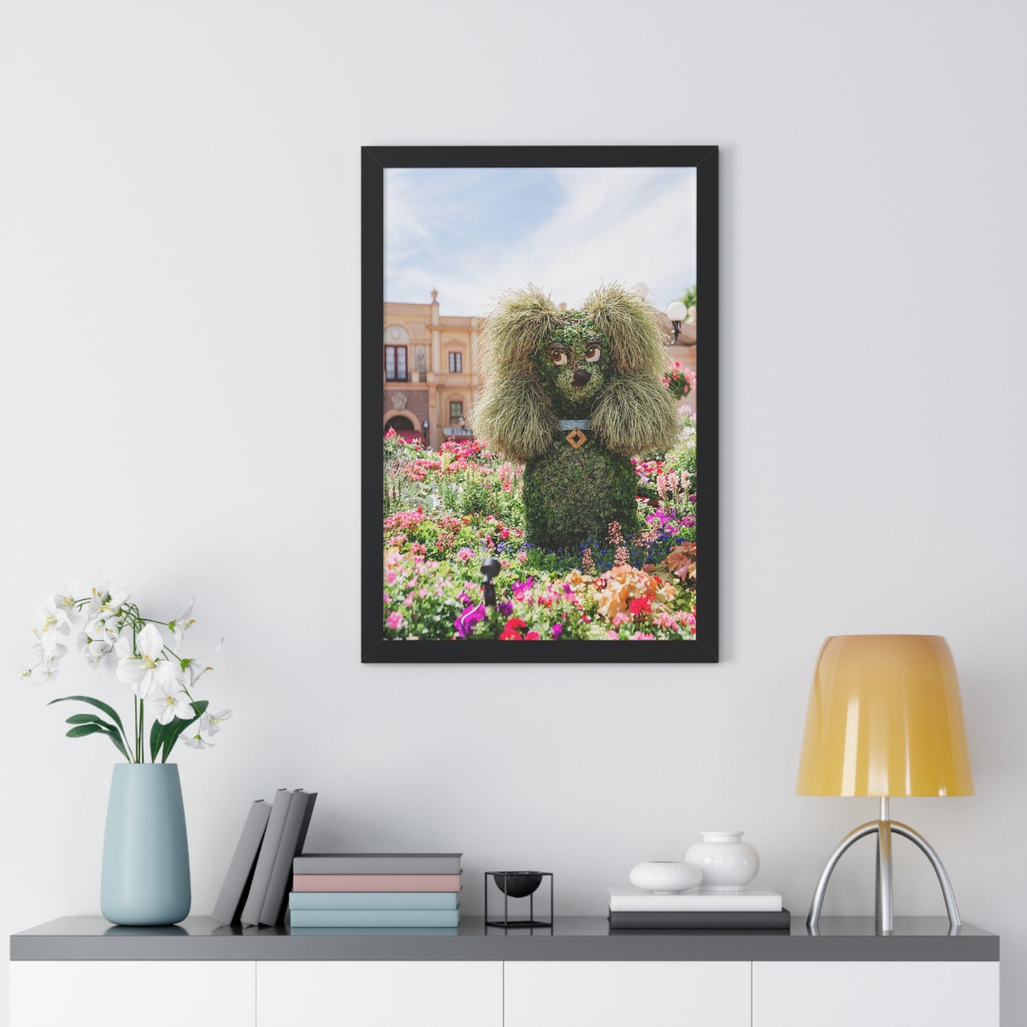 Flower Lady - Framed Print