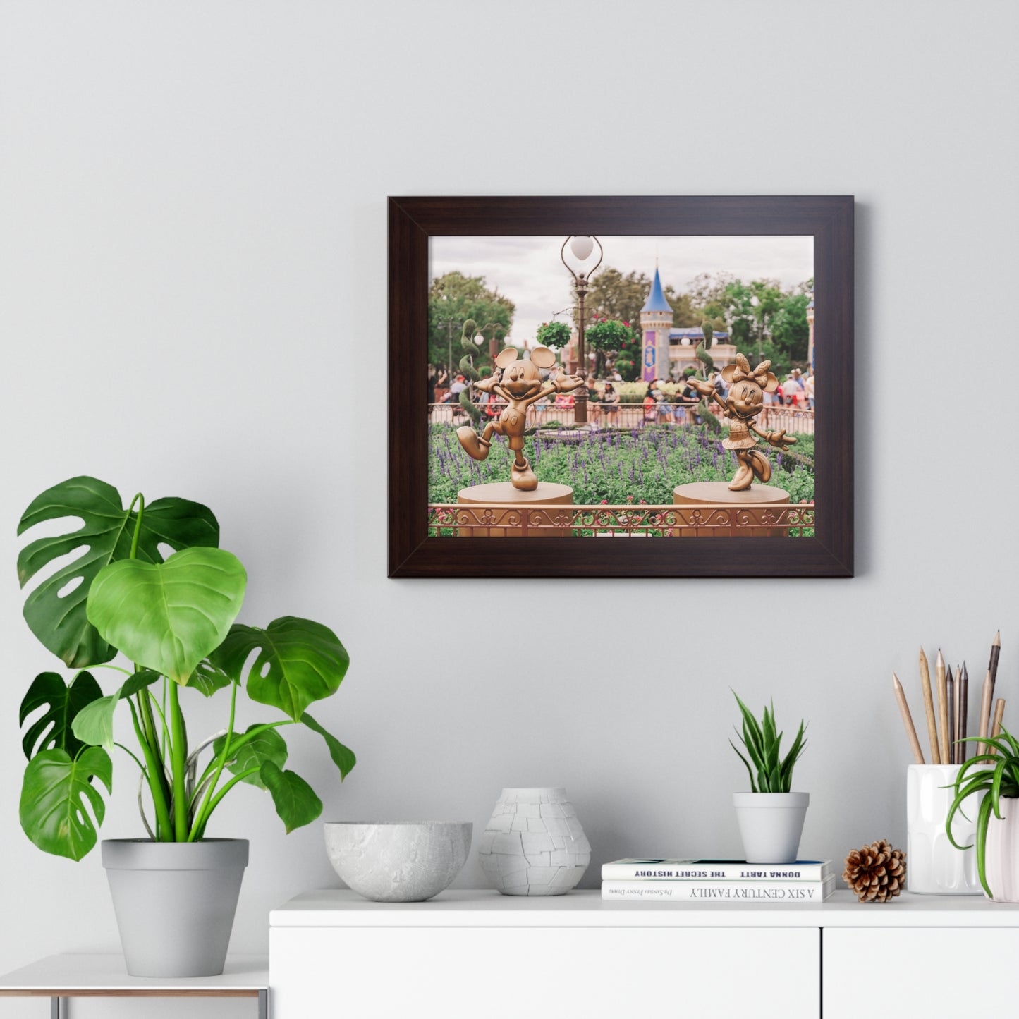 Golden Mice - Framed Print