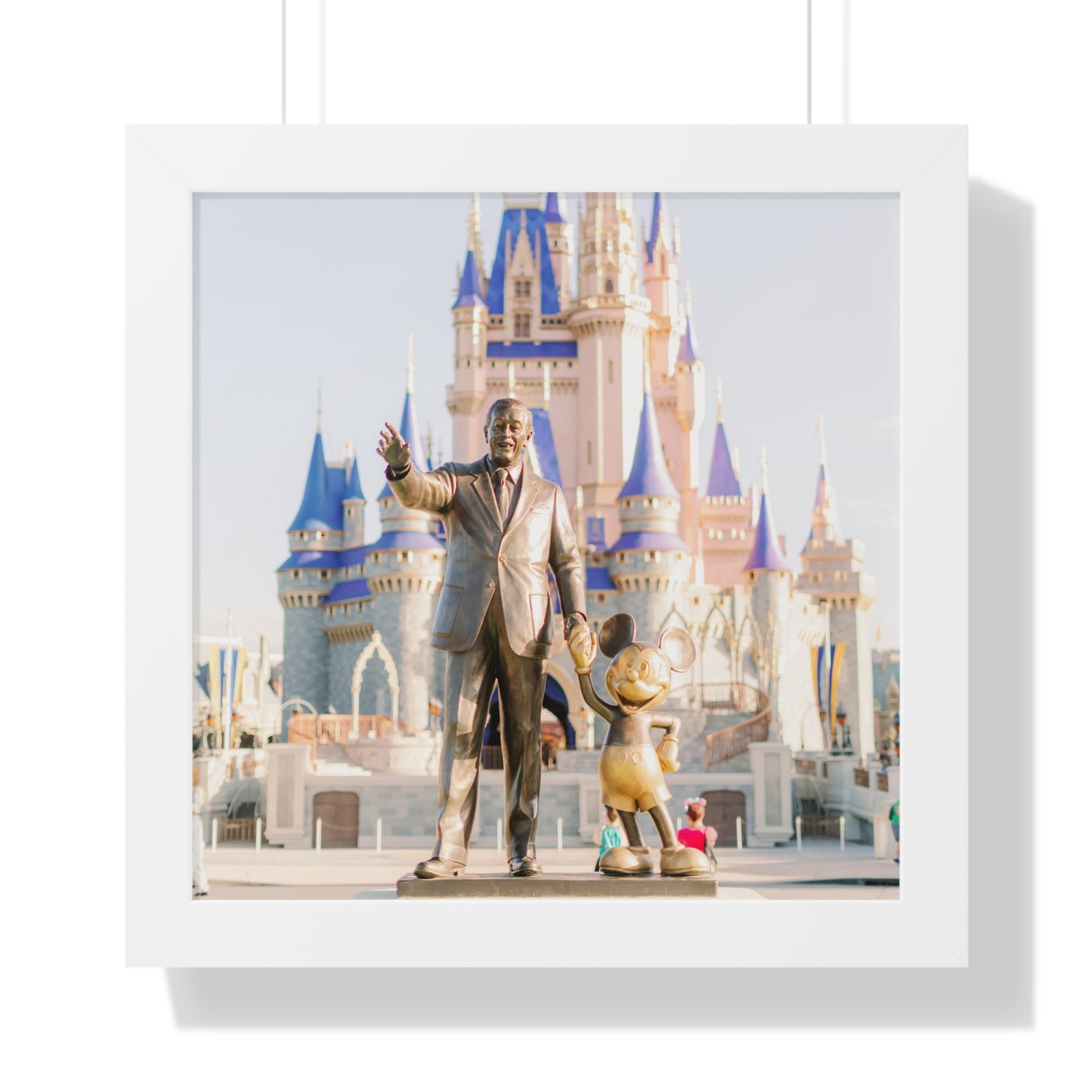 Man & Mouse - Framed Print