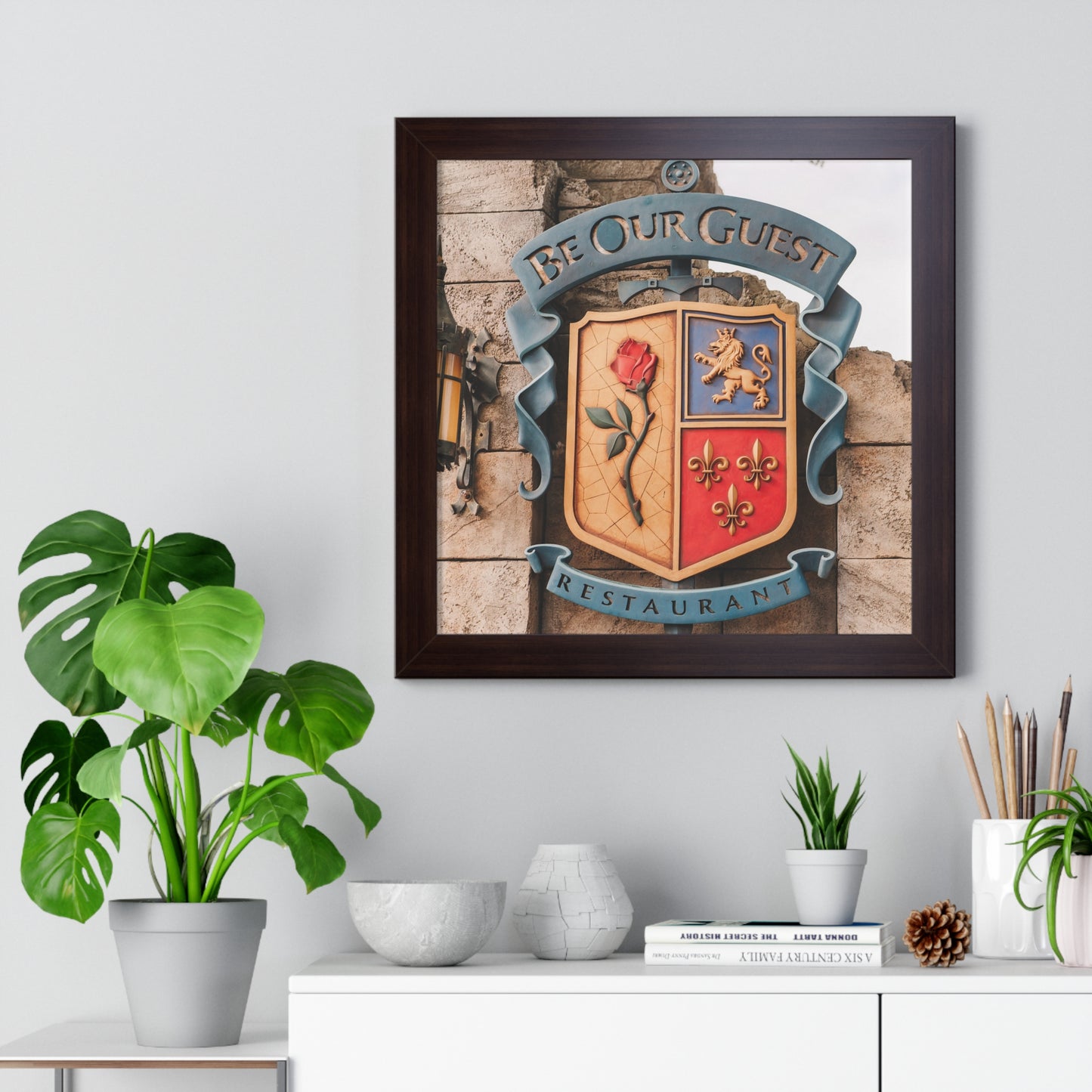 Be Our Guest - Framed Print