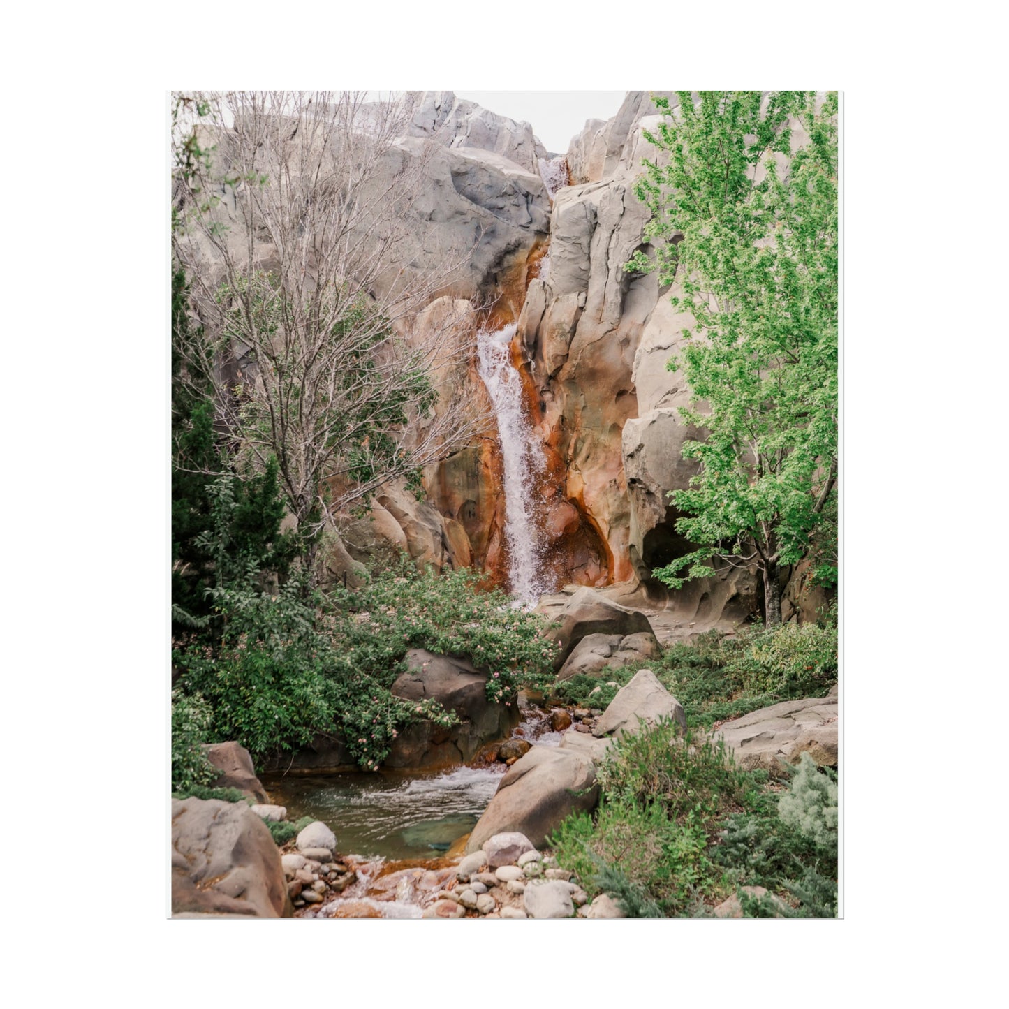 French Waterfall - Unframed Print