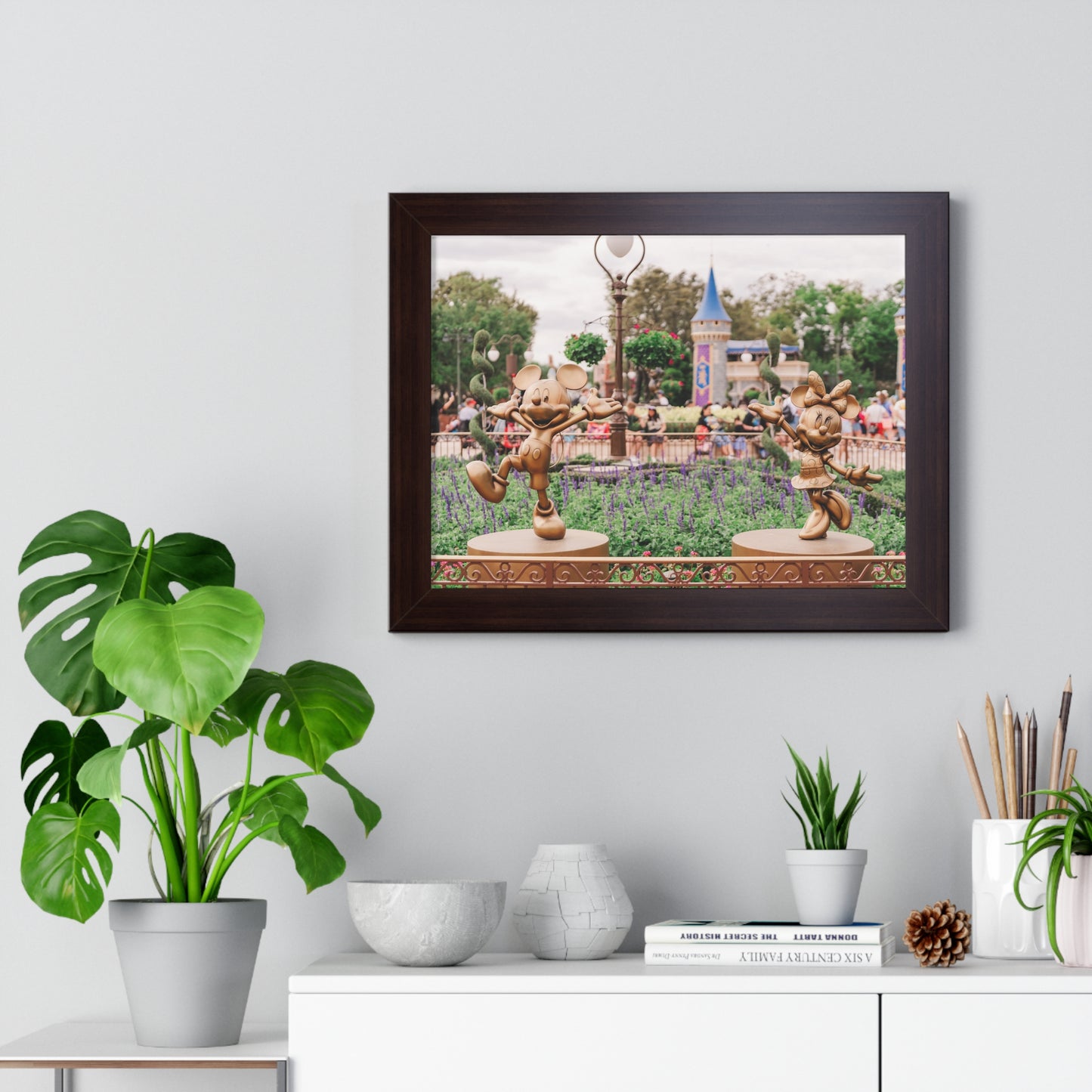 Golden Mice - Framed Print